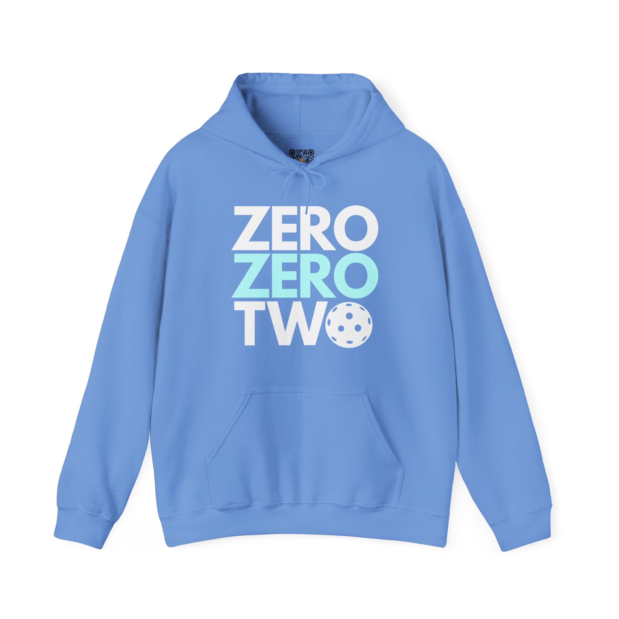 Pickleball Hoodie - ZERO ZERO TWO with Pickleball - Pickleball Hoodie for Women & Men