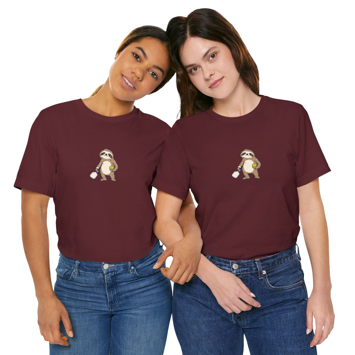 Sloth pickleball t-shirt, Saving Energy for Game Point