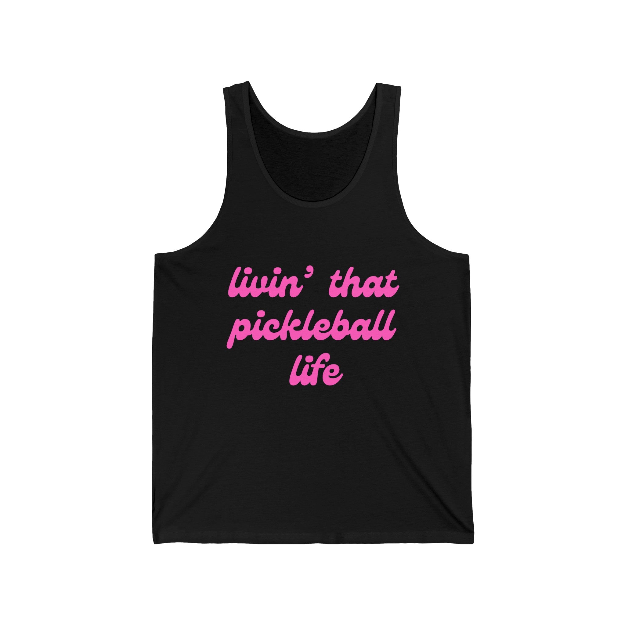 Pickleball Tank | Livin' that Pickleball Life | Pink Wednesdays Collection
