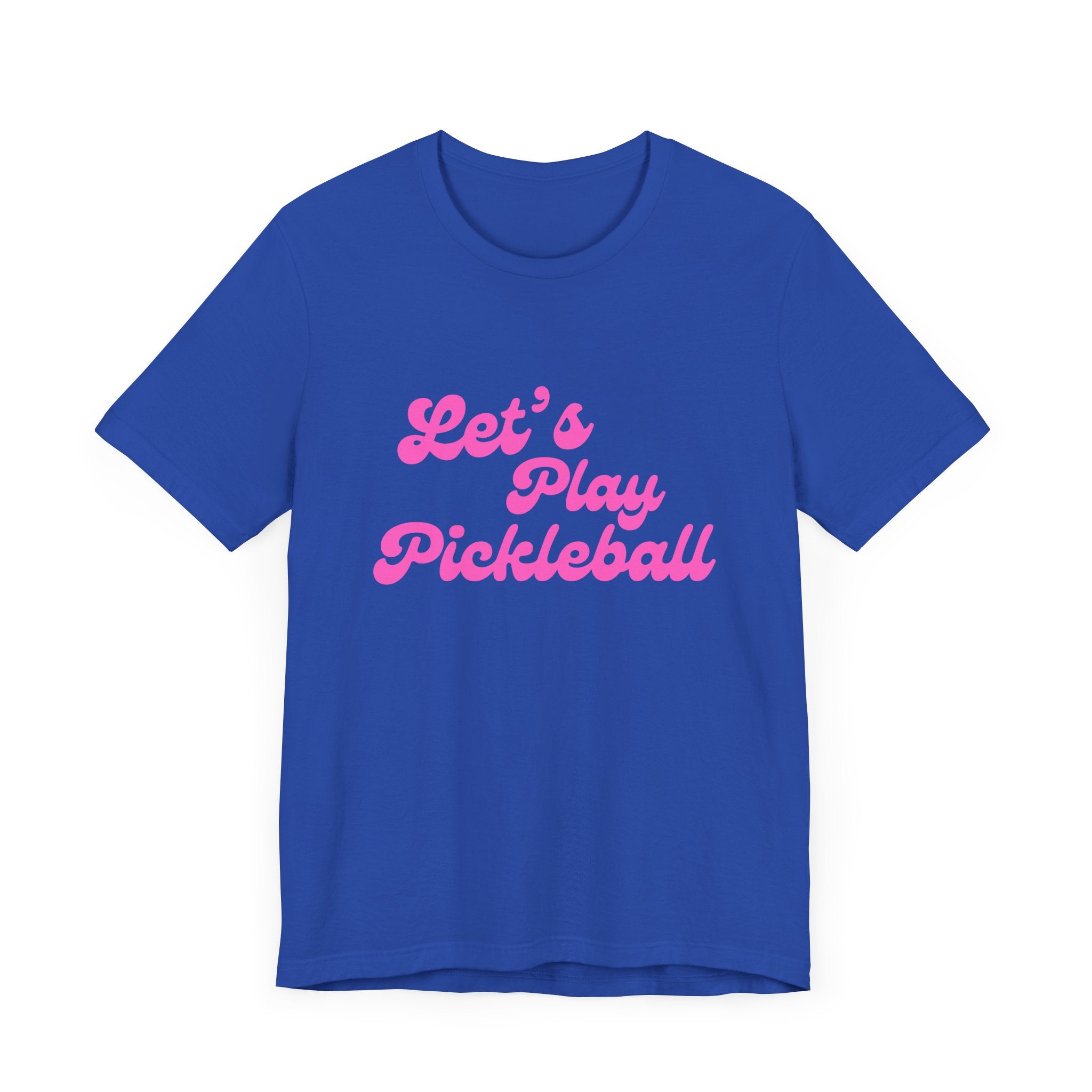 Pickleball T-Shirt | Let's Play Pickleball | Pink Wednesdays Collection