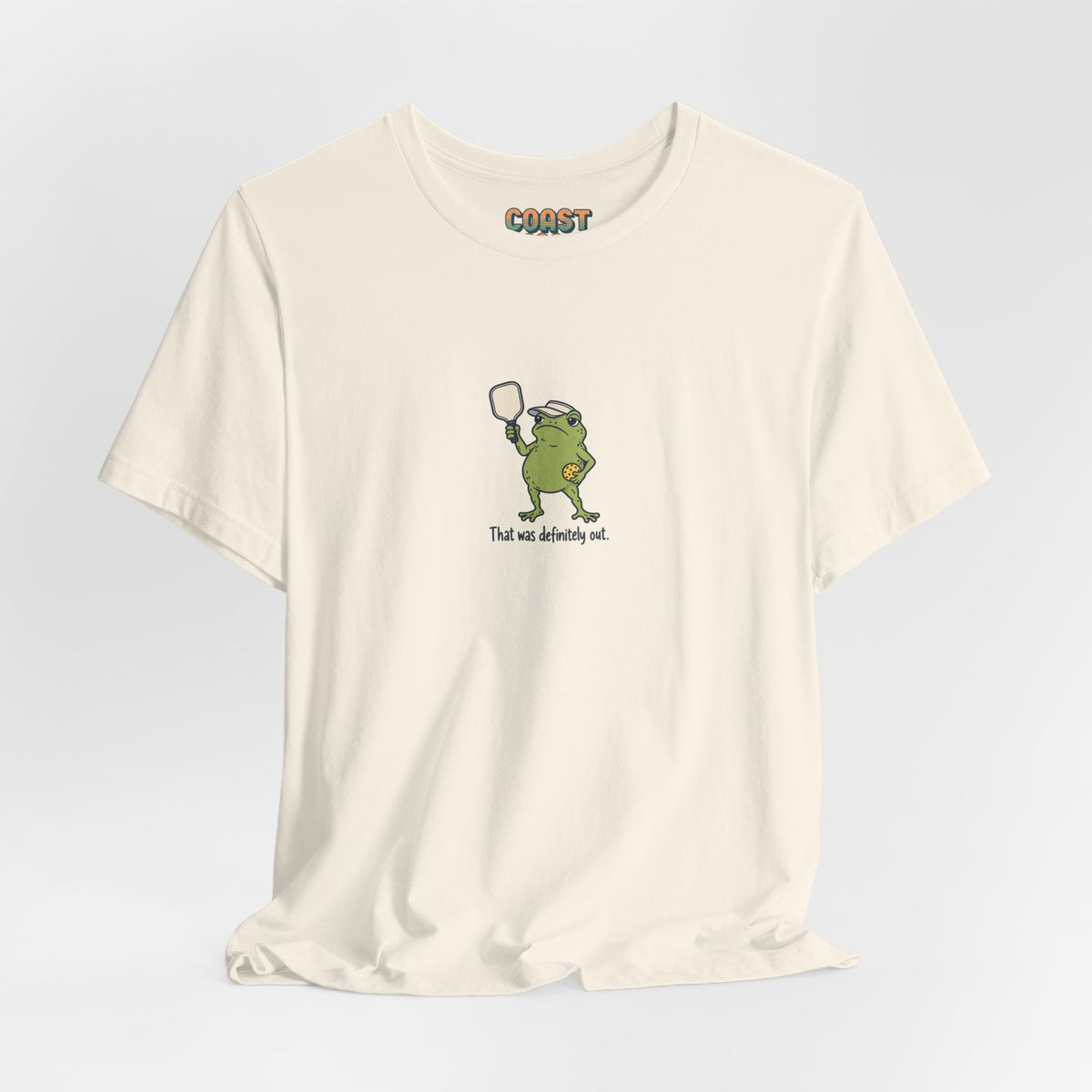 Frog pickleball t-shirt, That Was Definitely Out