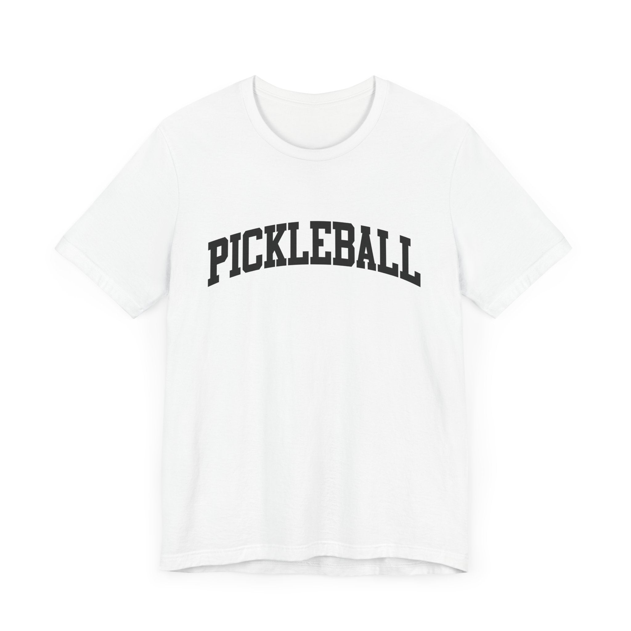Pickleball T-Shirt - Arched PICKLEBALL Design