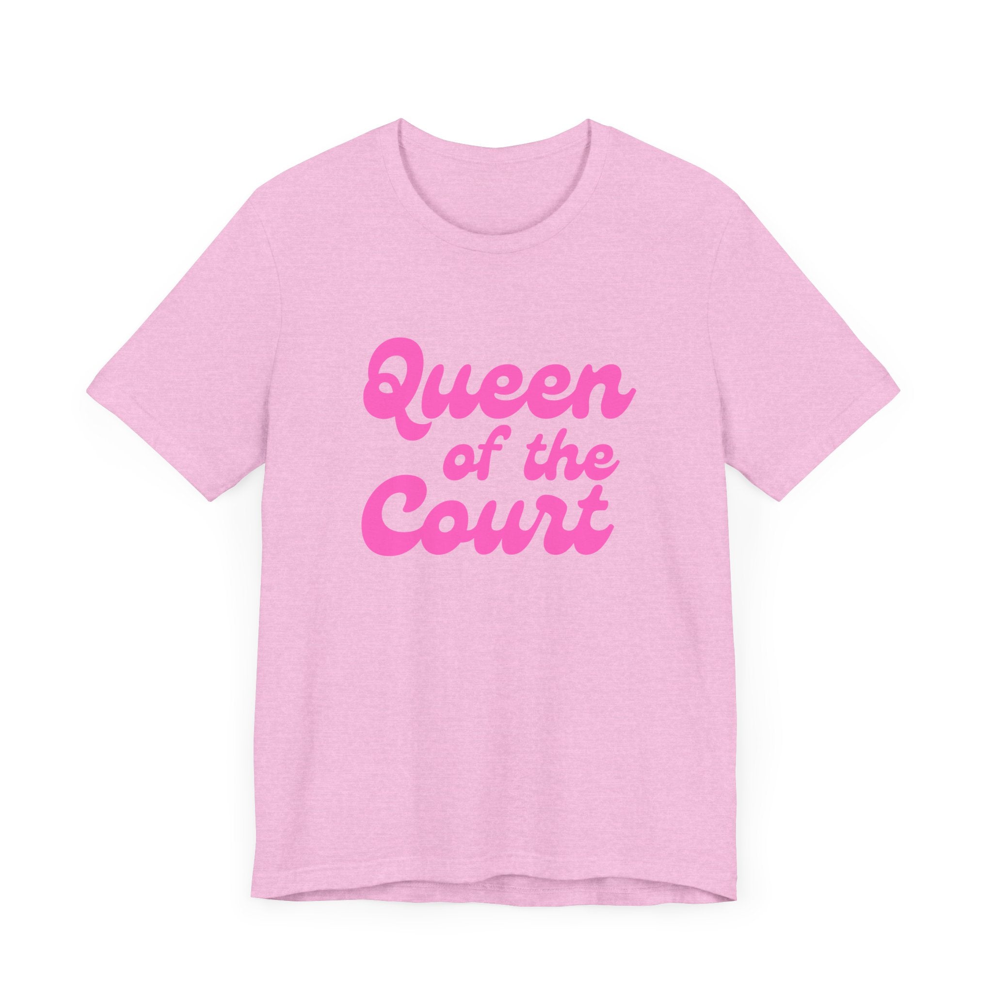 Pickleball T-Shirt | Queen of the Court | Pink Wednesdays Collection