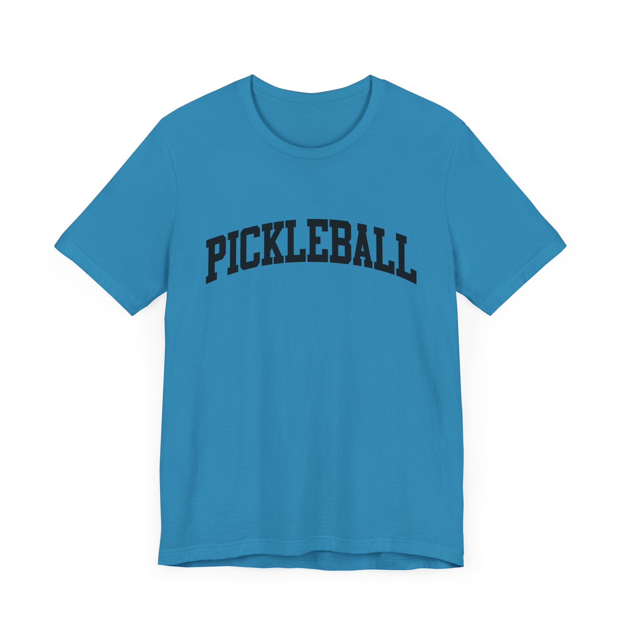 Pickleball T-Shirt - Arched PICKLEBALL Design
