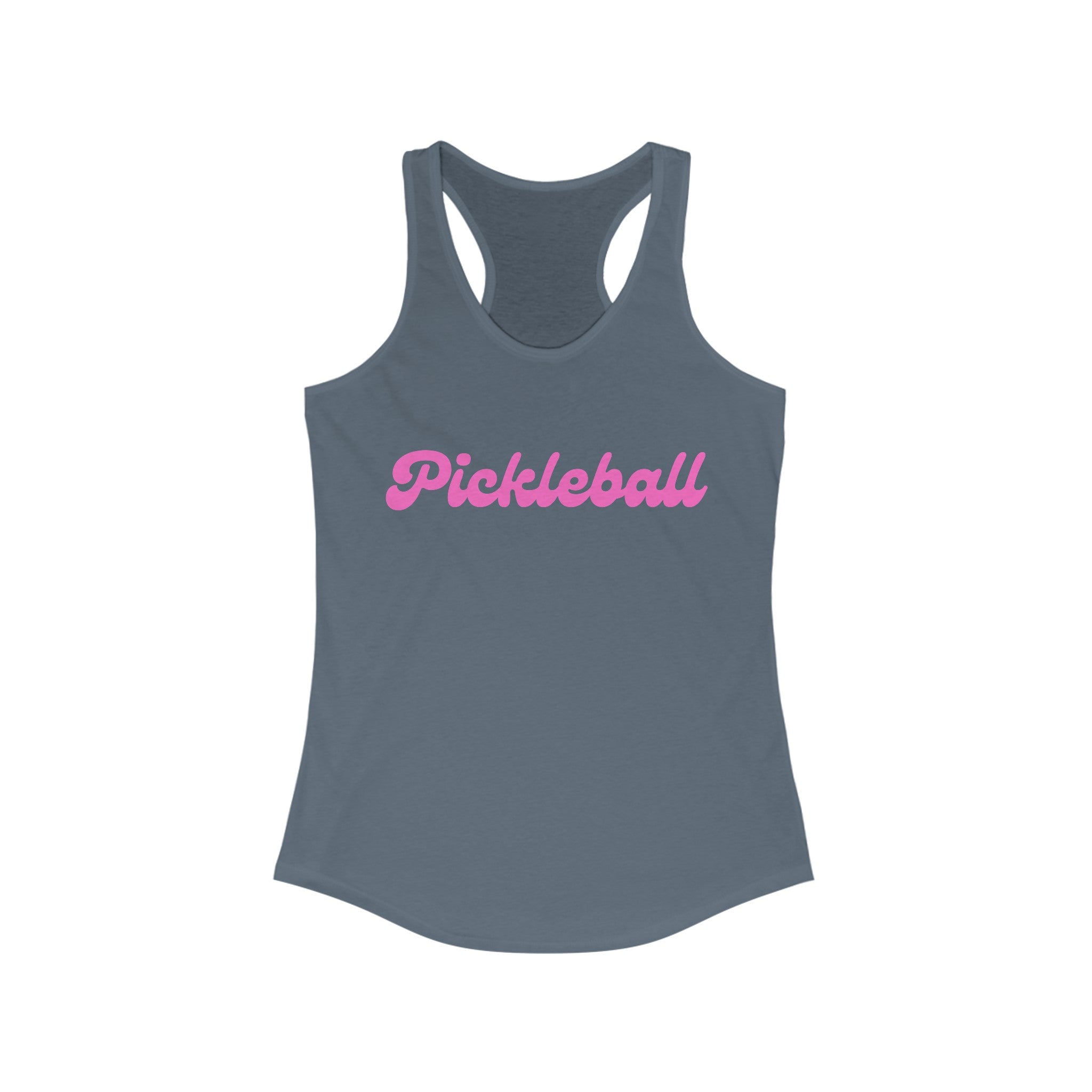 Women's Racerback Slim Fit Pickleball Tank | Pickleball | Pink Wednesdays Collection