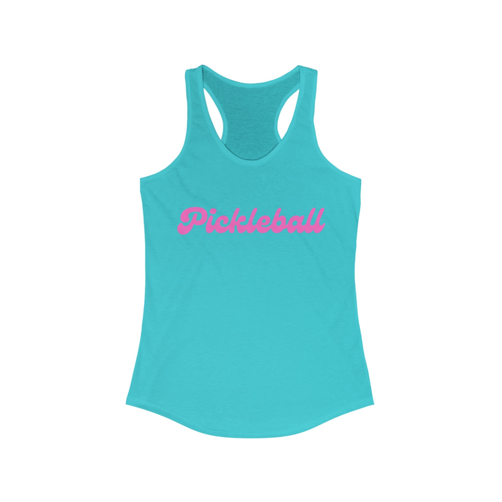 Women's Racerback Slim Fit Pickleball Tank | Pickleball | Pink Wednesdays Collection