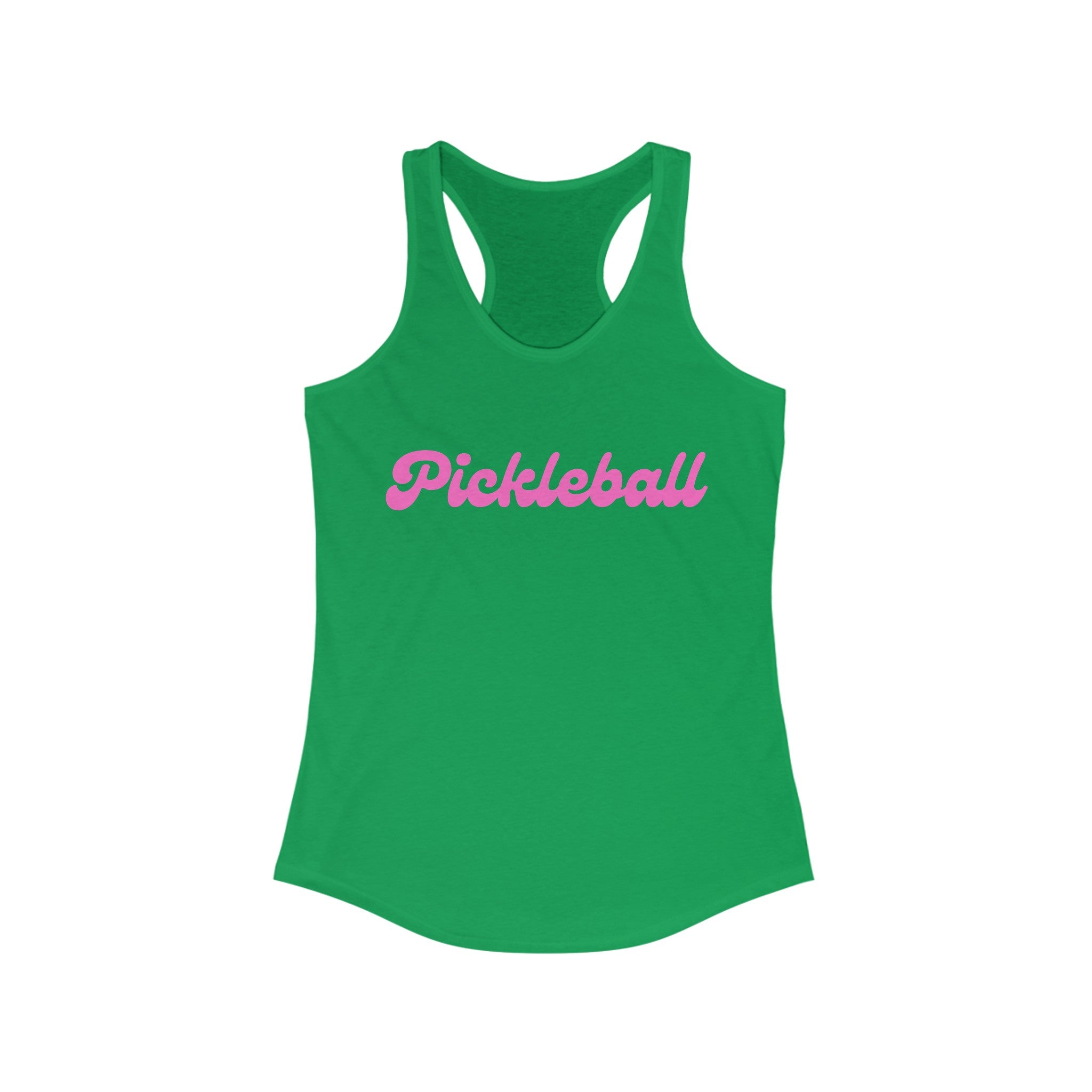 Women's Racerback Slim Fit Pickleball Tank | Pickleball | Pink Wednesdays Collection