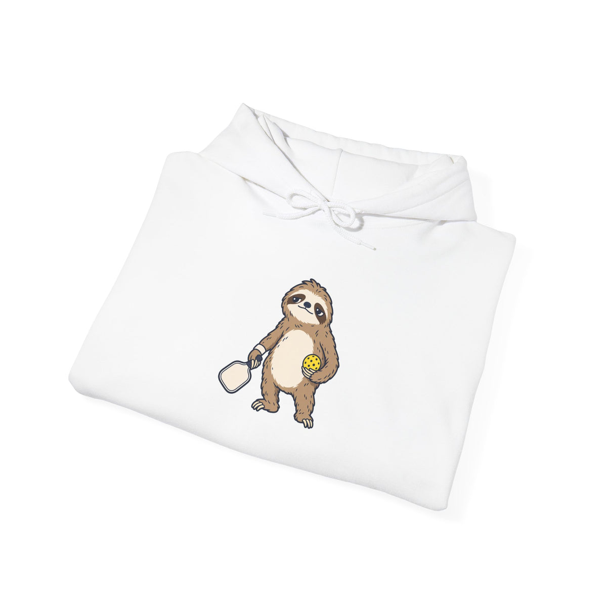 Sloth pickleball hoodie, Saving Energy for Game Point