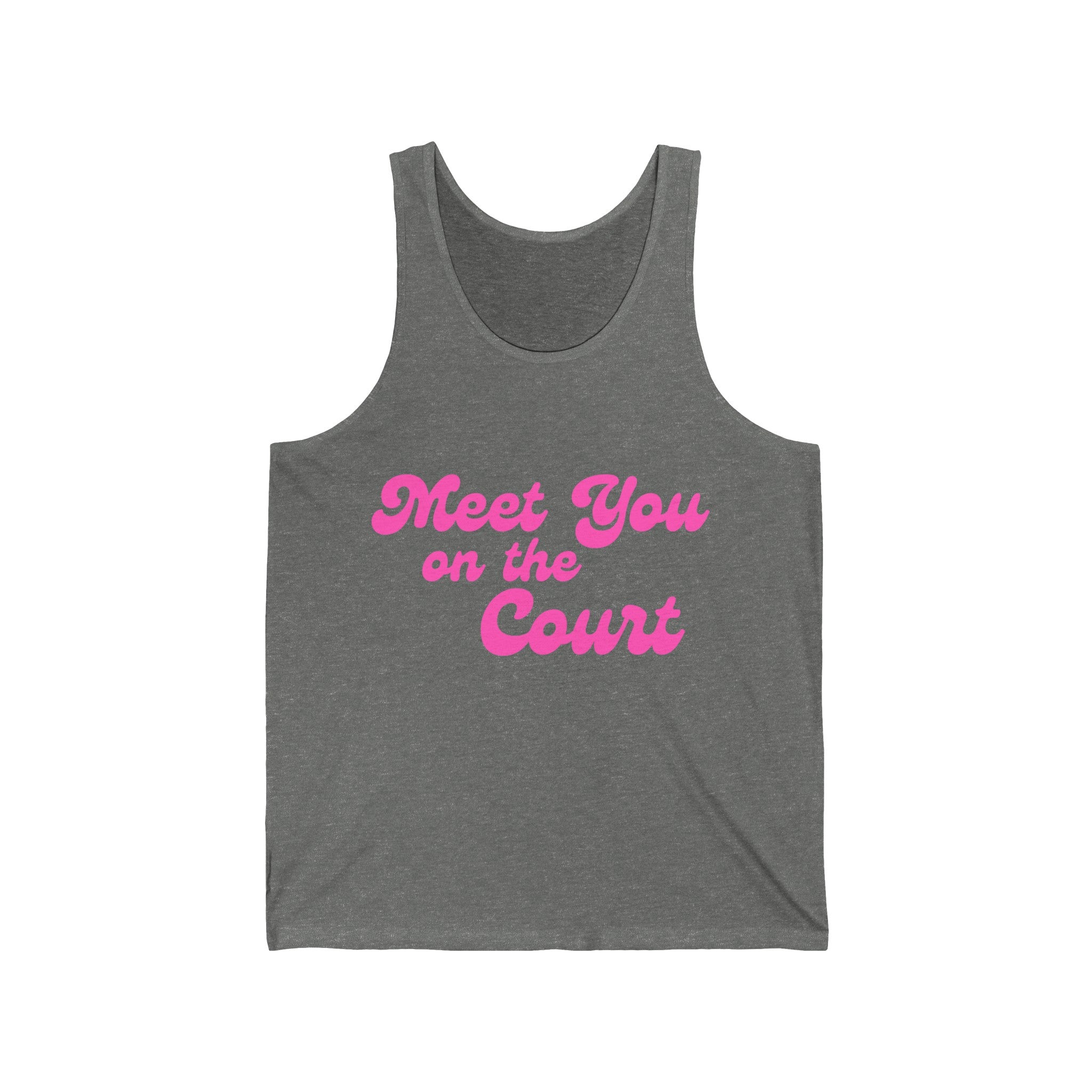 Pickleball Tank | Meet you on the Court | Pink Wednesdays Collection