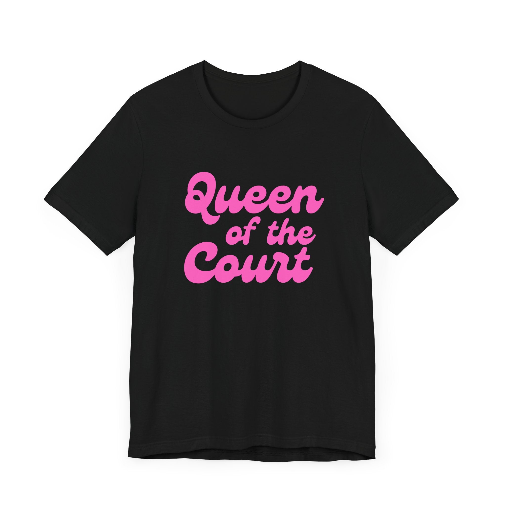 Pickleball T-Shirt | Queen of the Court | Pink Wednesdays Collection