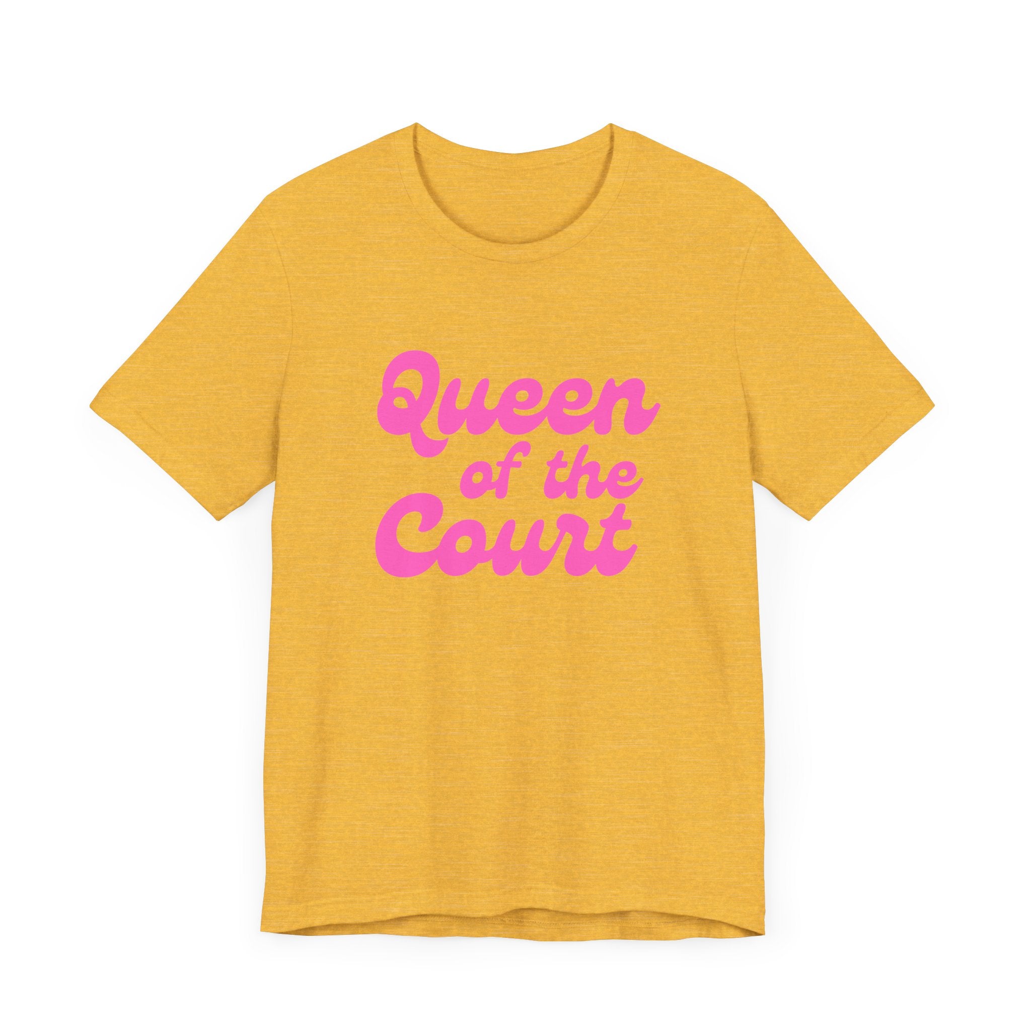 Pickleball T-Shirt | Queen of the Court | Pink Wednesdays Collection
