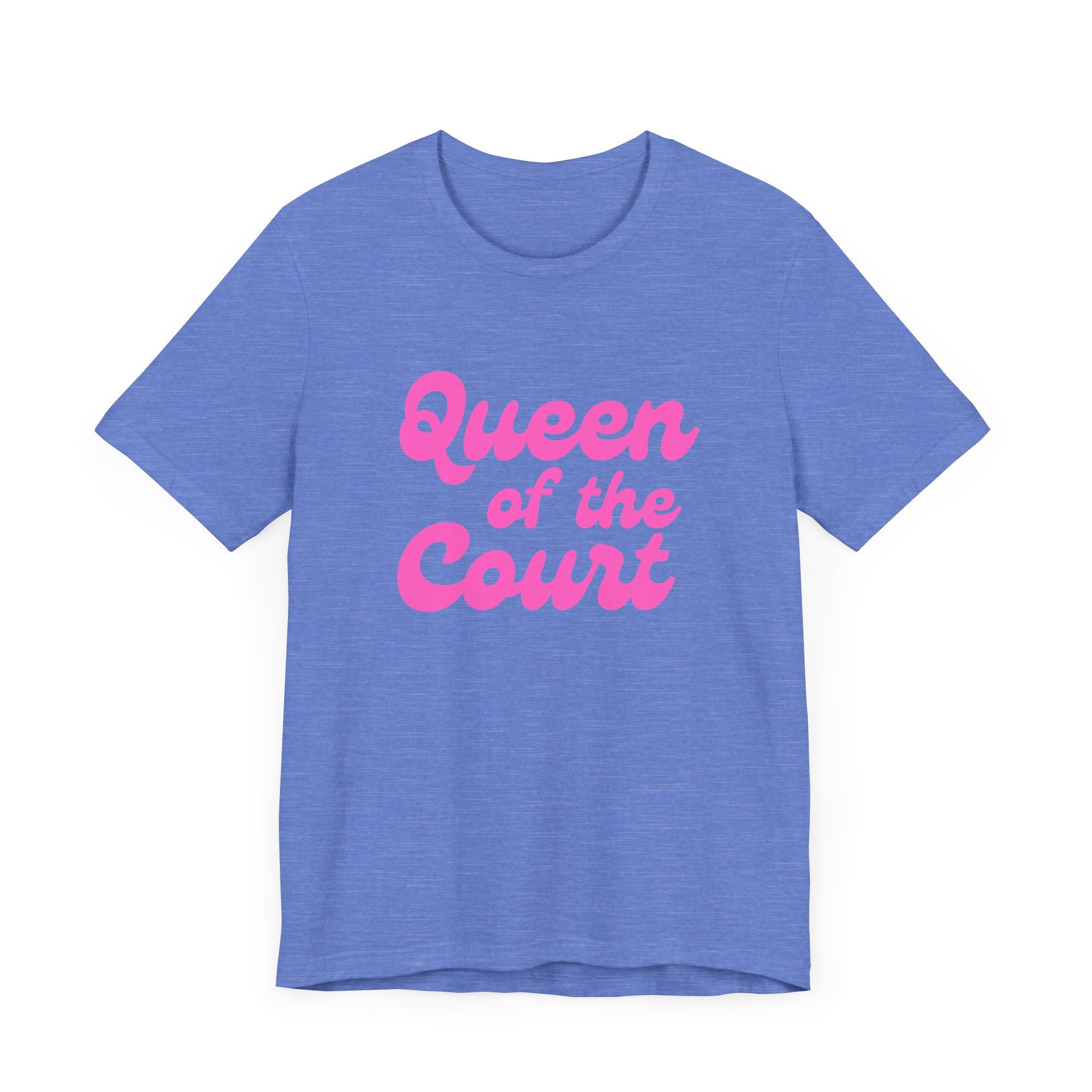 Pickleball T-Shirt | Queen of the Court | Pink Wednesdays Collection
