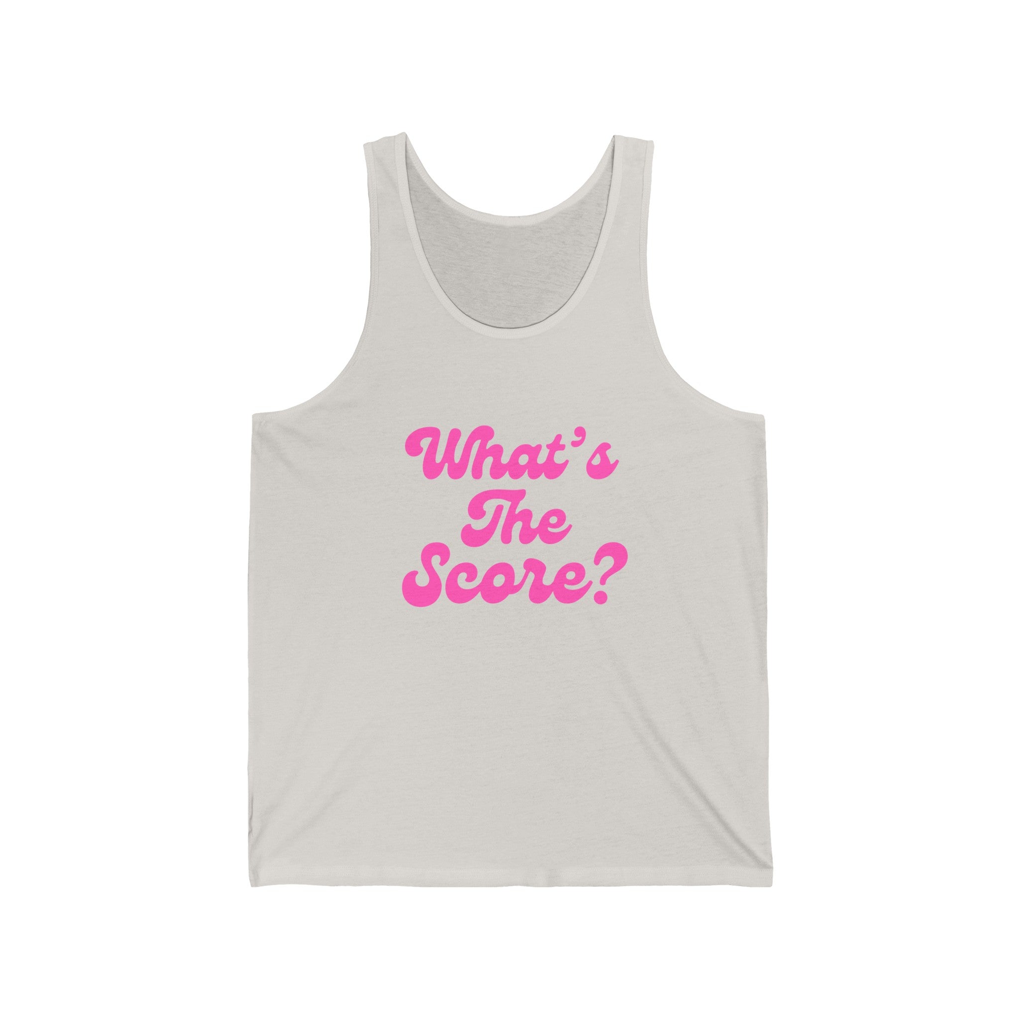 Pickleball Tank | What's the Score? | Pink Wednesdays Collection