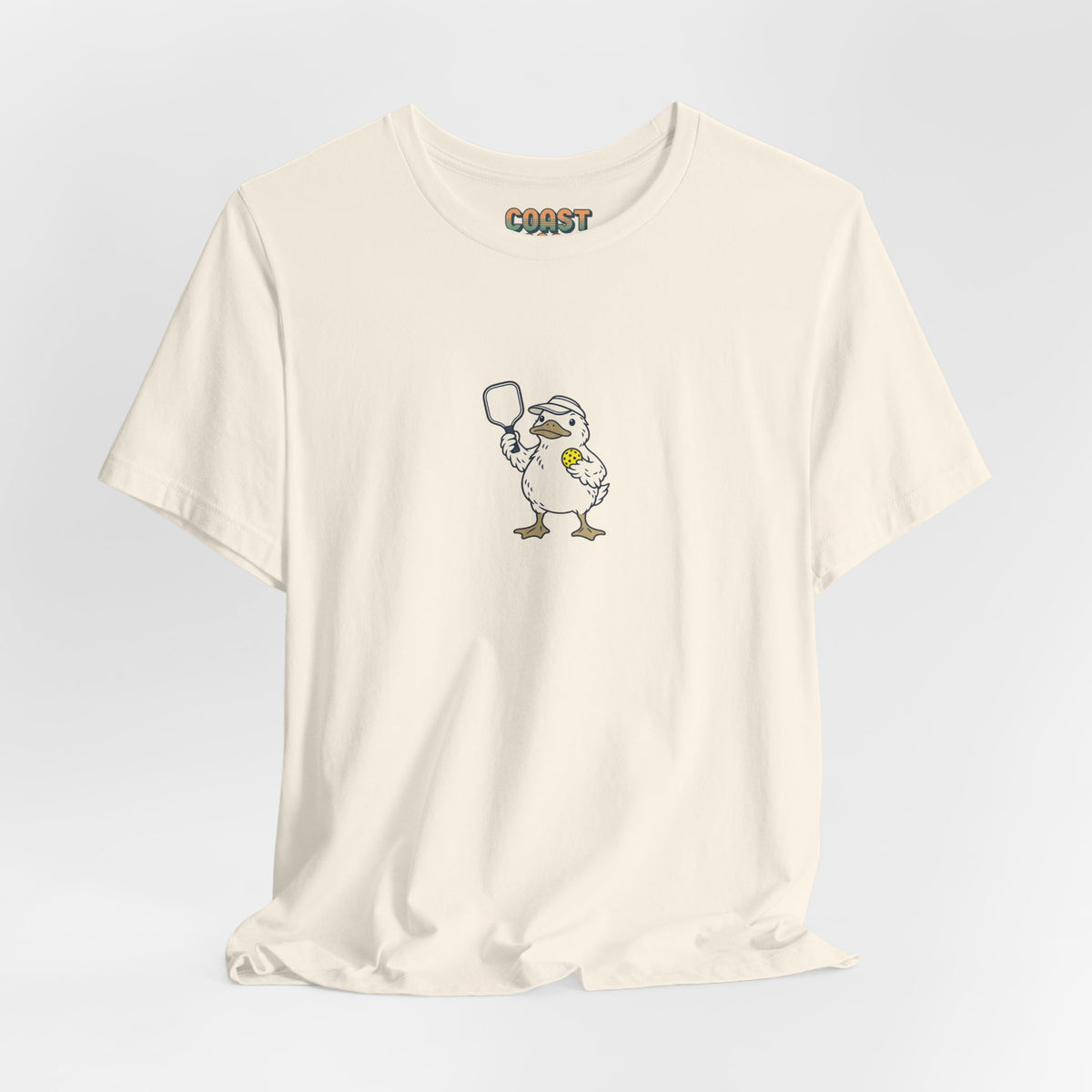 Duck pickleball t-shirt, Calm on Top, Paddling Hard Below