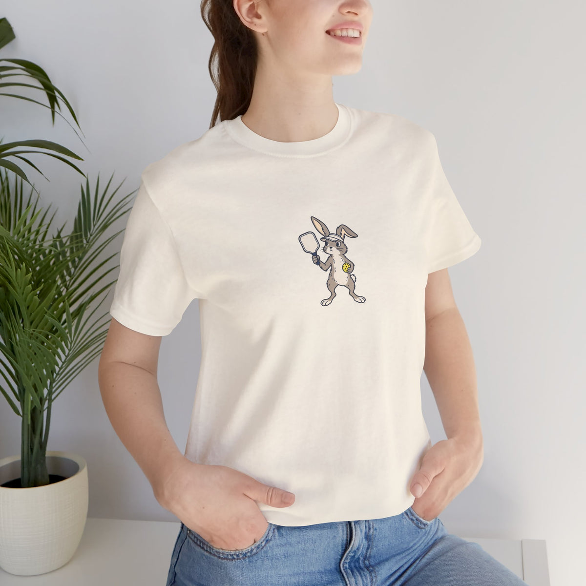 Rabbit pickleball t-shirt, Can We Play Another?