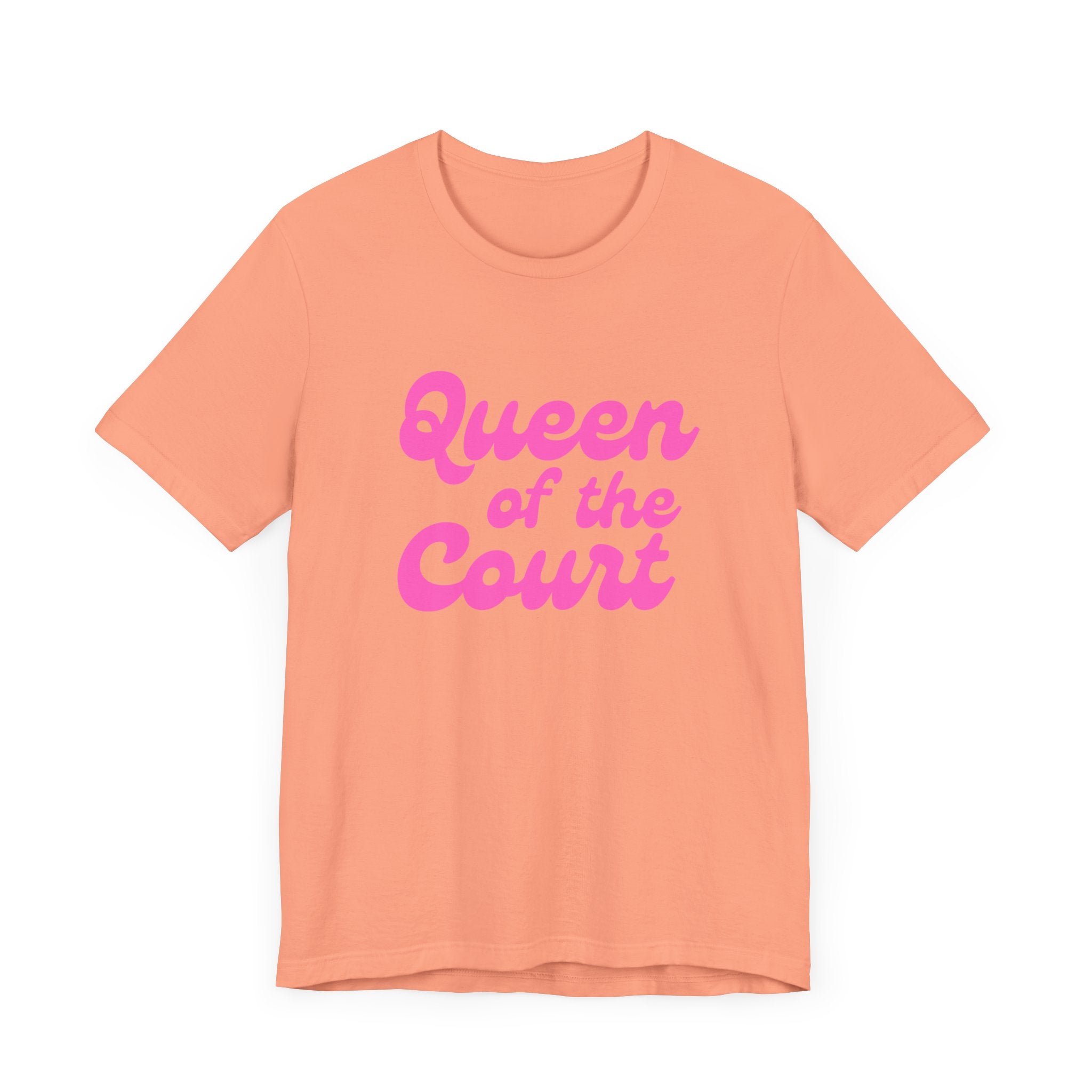 Pickleball T-Shirt | Queen of the Court | Pink Wednesdays Collection
