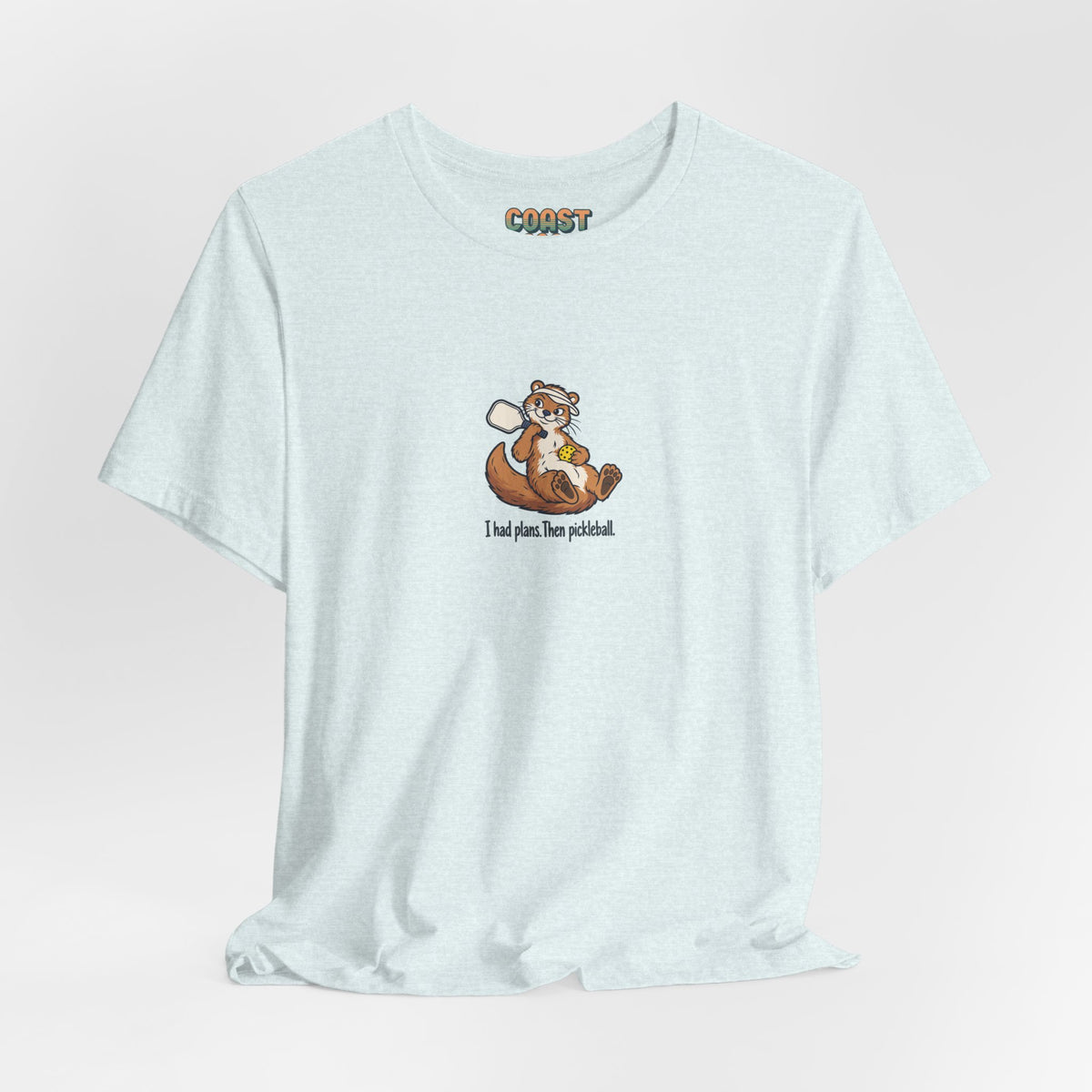 Otter pickleball t-shirt, I Had Plans, Then Pickleball