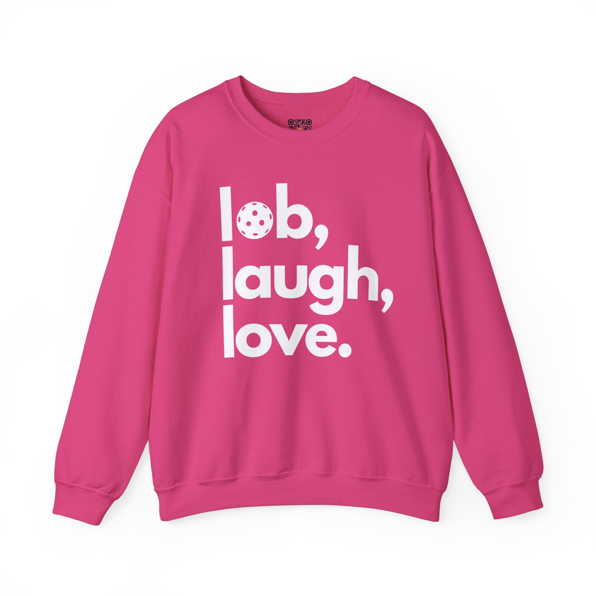 Pickleball Crewneck Sweatshirt - Lob, Laugh, Love.