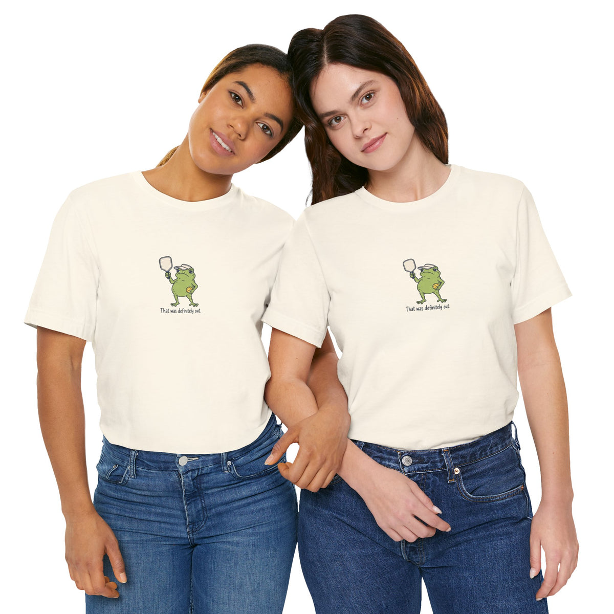 Frog pickleball t-shirt, That Was Definitely Out