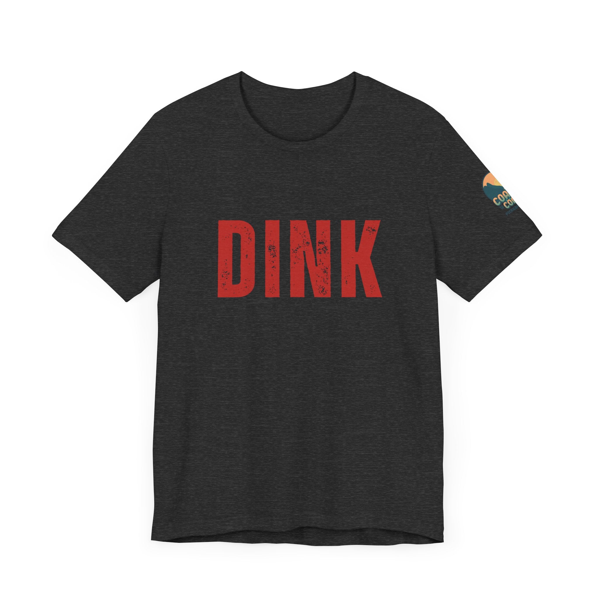 Classic Pickleball T-Shirt - DINK w/ C2C Logo on Sleeve