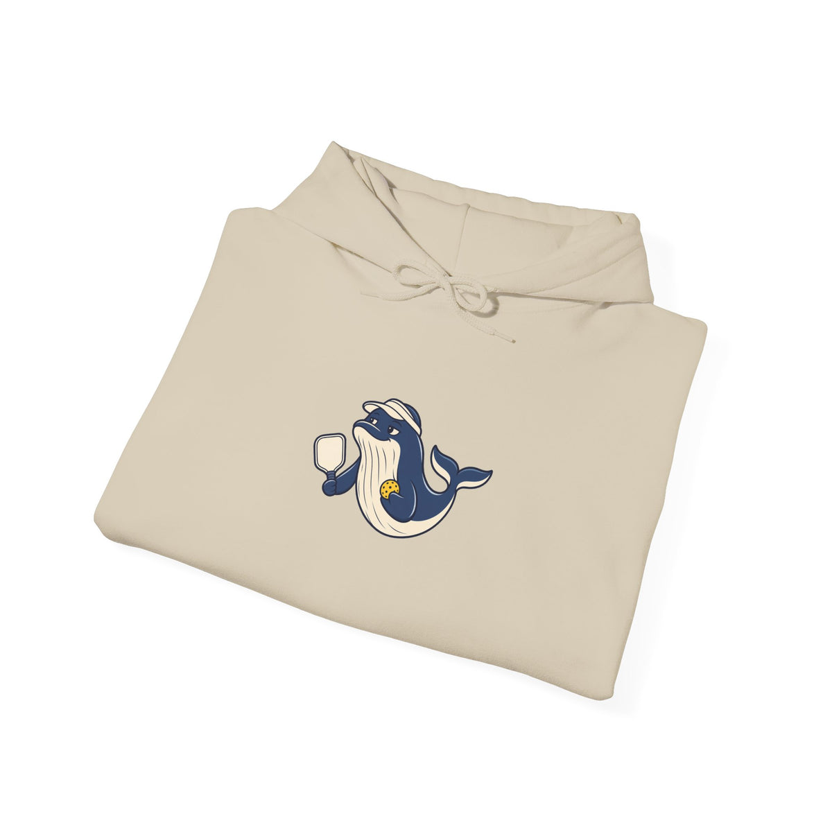Whale pickleball hoodie, Making Waves at the Net