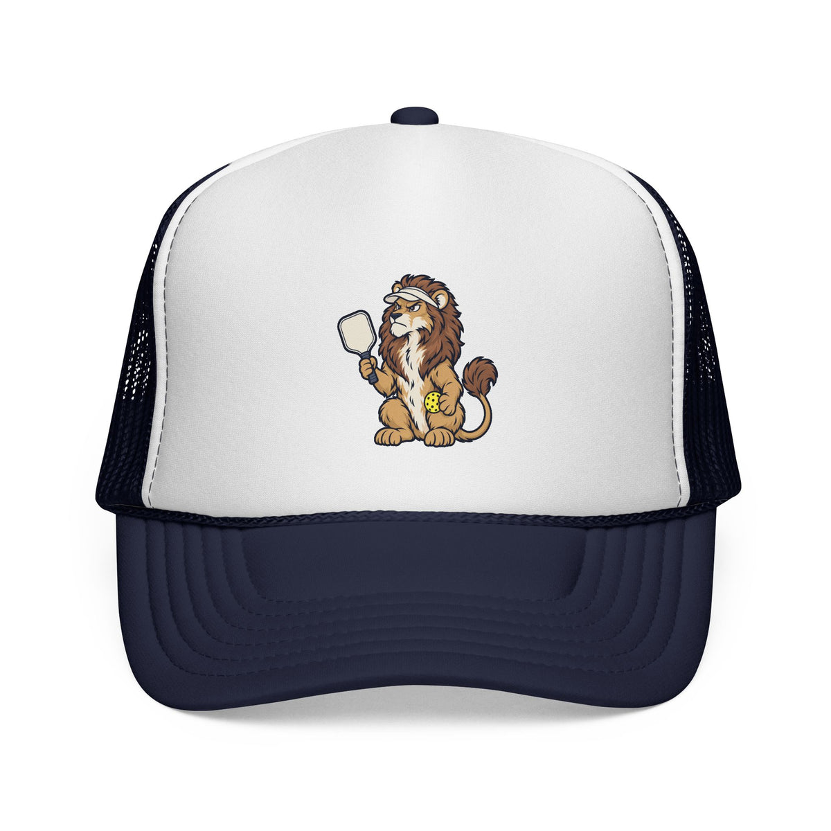 Lion pickleball trucker hat in Dark Navy