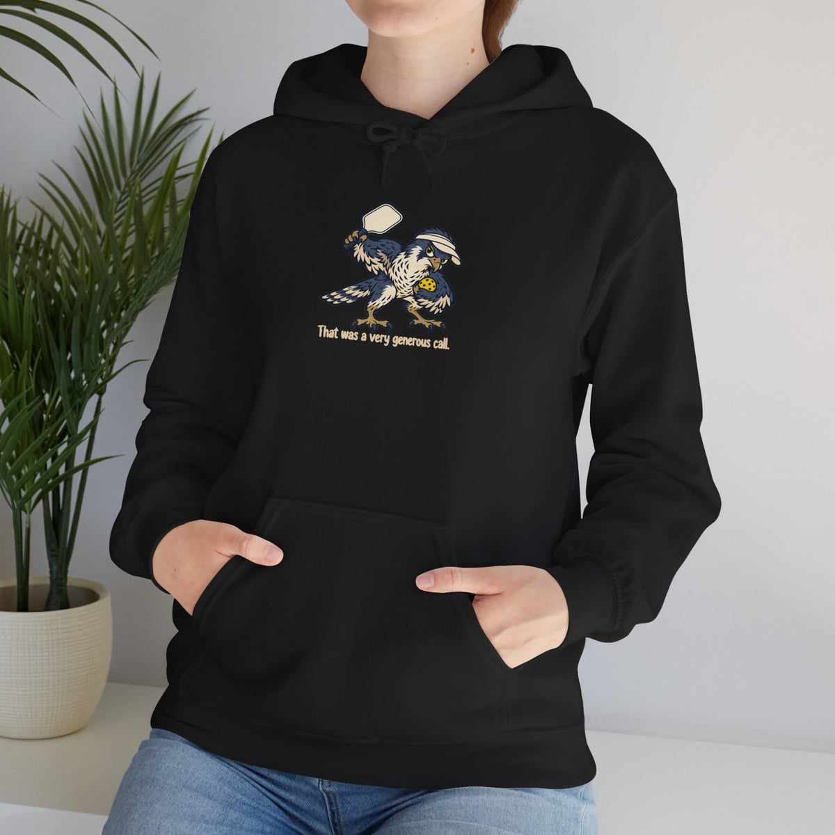 Falcon pickleball hoodie, That Was a Very Generous Call