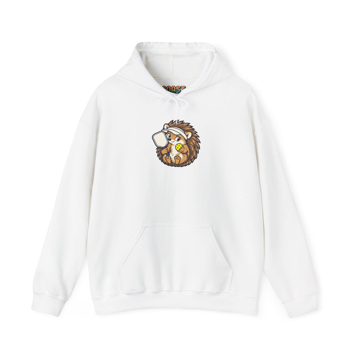 Hedgehog Pickleball Hoodie - Small Player, Full Commitment