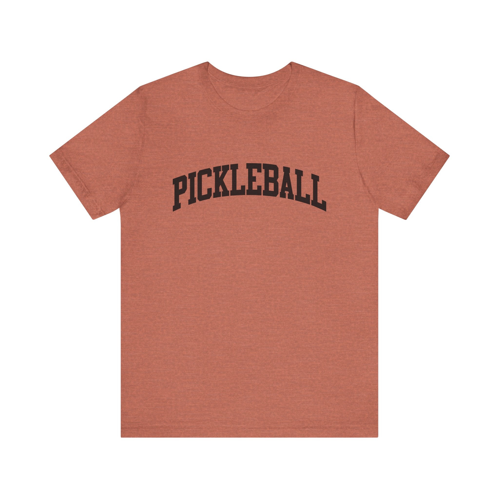 Pickleball T-Shirt - Arched PICKLEBALL Design