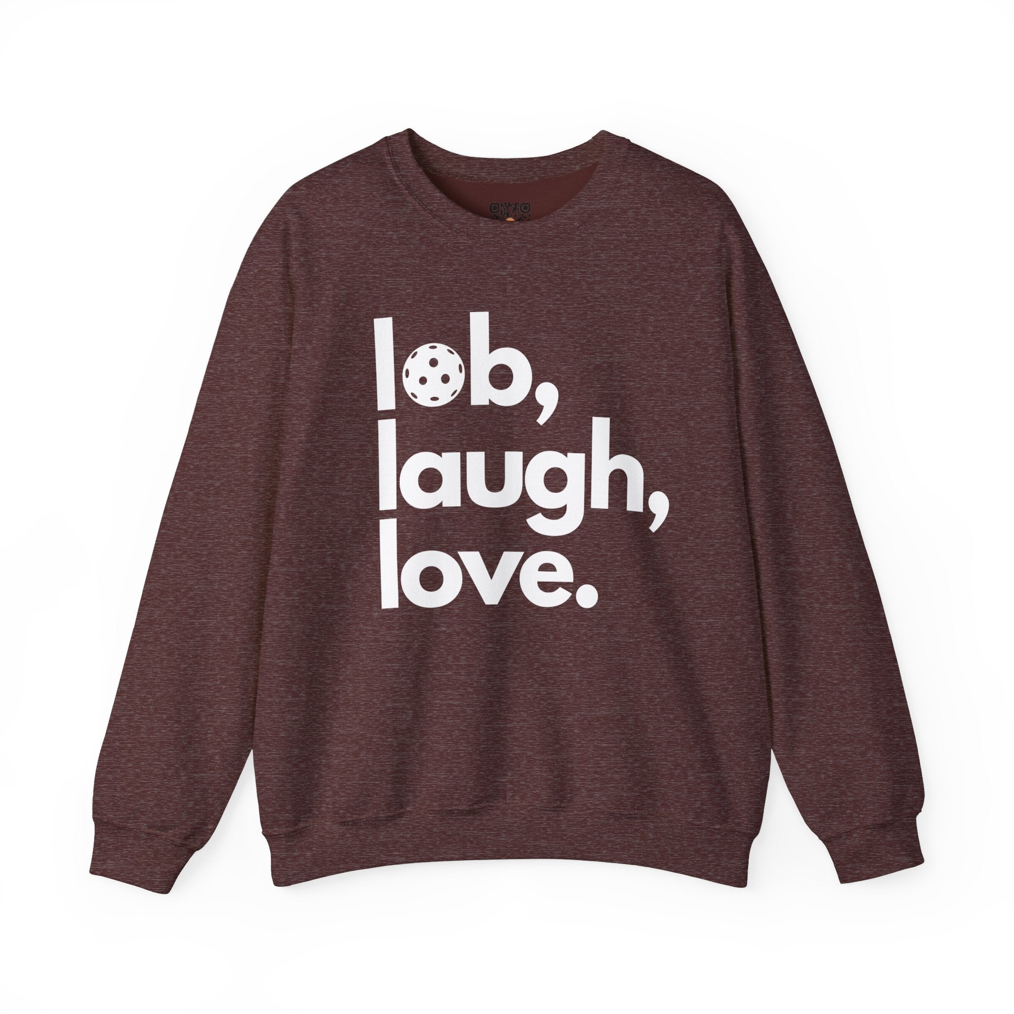 Pickleball Crewneck Sweatshirt - Lob, Laugh, Love.