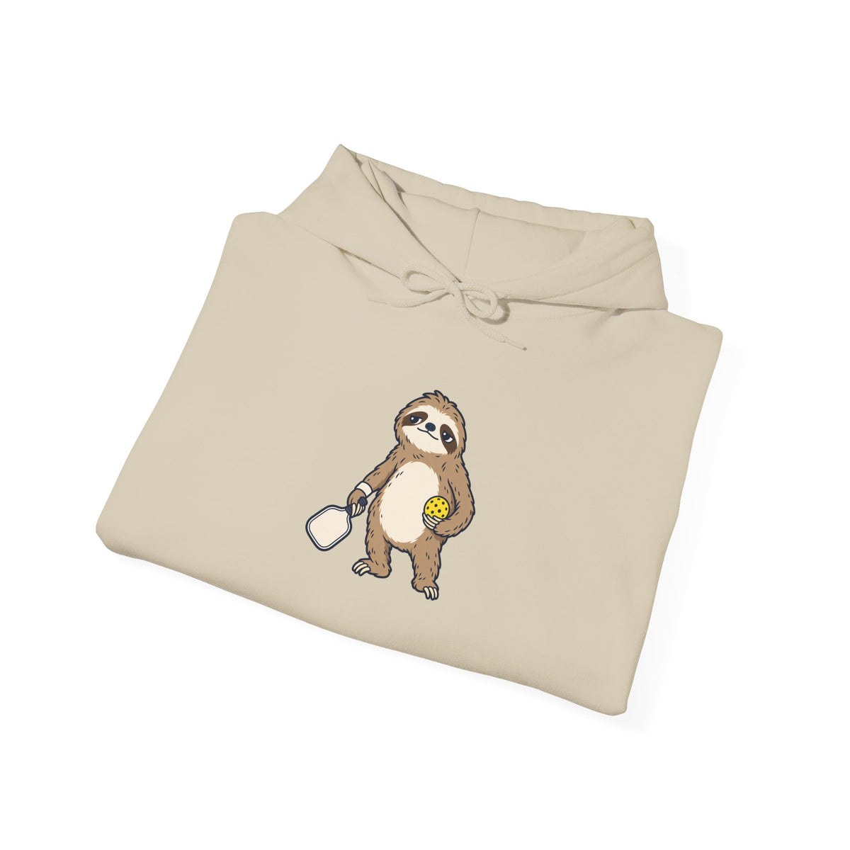Sloth pickleball hoodie, Saving Energy for Game Point