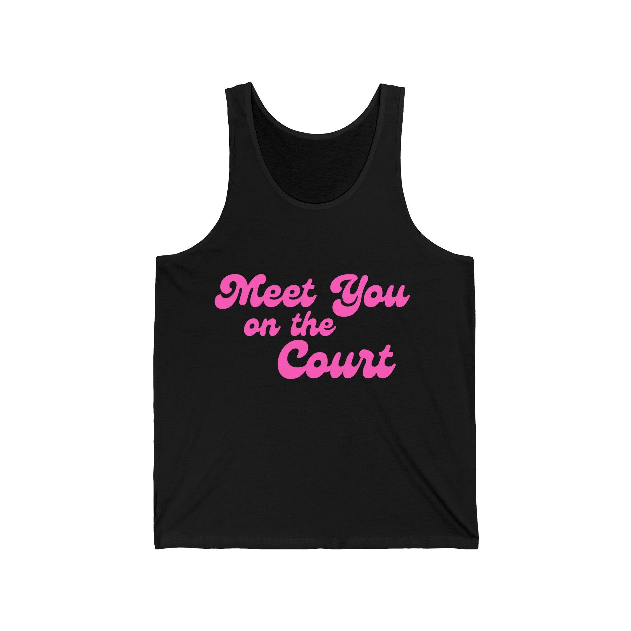 Pickleball Tank | Meet you on the Court | Pink Wednesdays Collection
