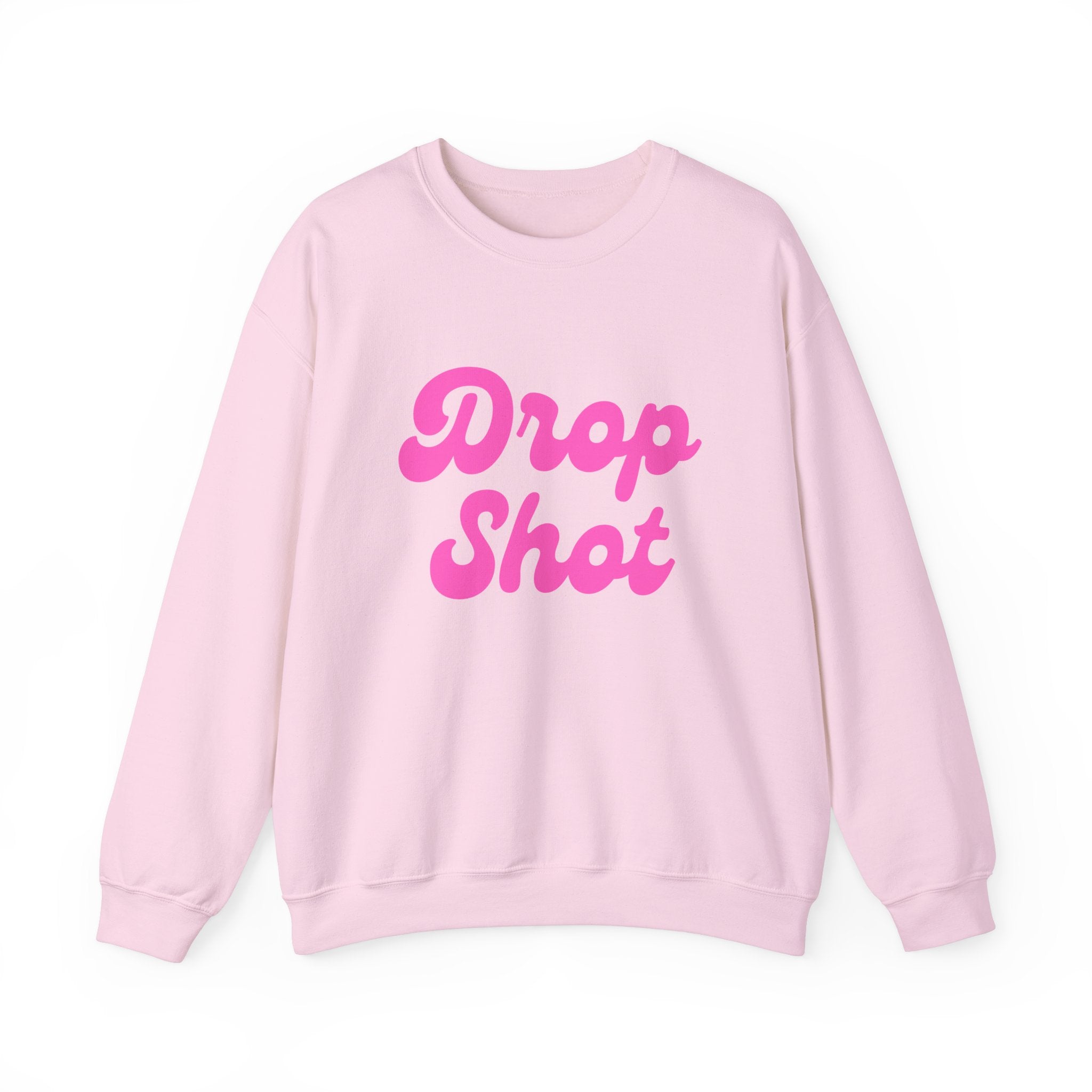Heavy Blend Crewneck Sweatshirt | Drop Shot | Pink Wednesdays Collection
