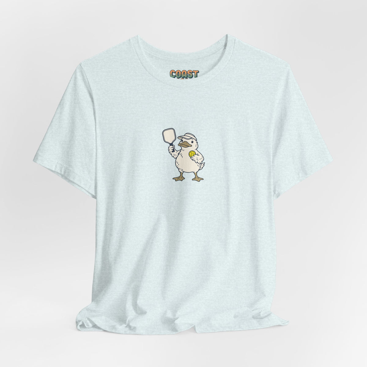 Duck pickleball t-shirt, Calm on Top, Paddling Hard Below