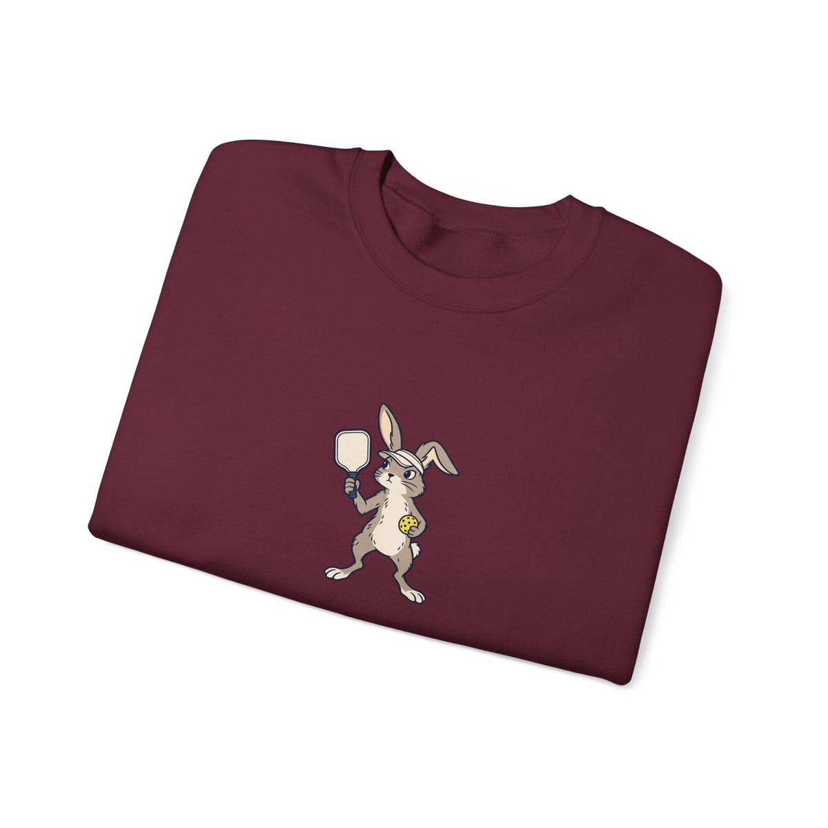 Rabbit pickleball crewneck sweatshirt, Can We Play Another?