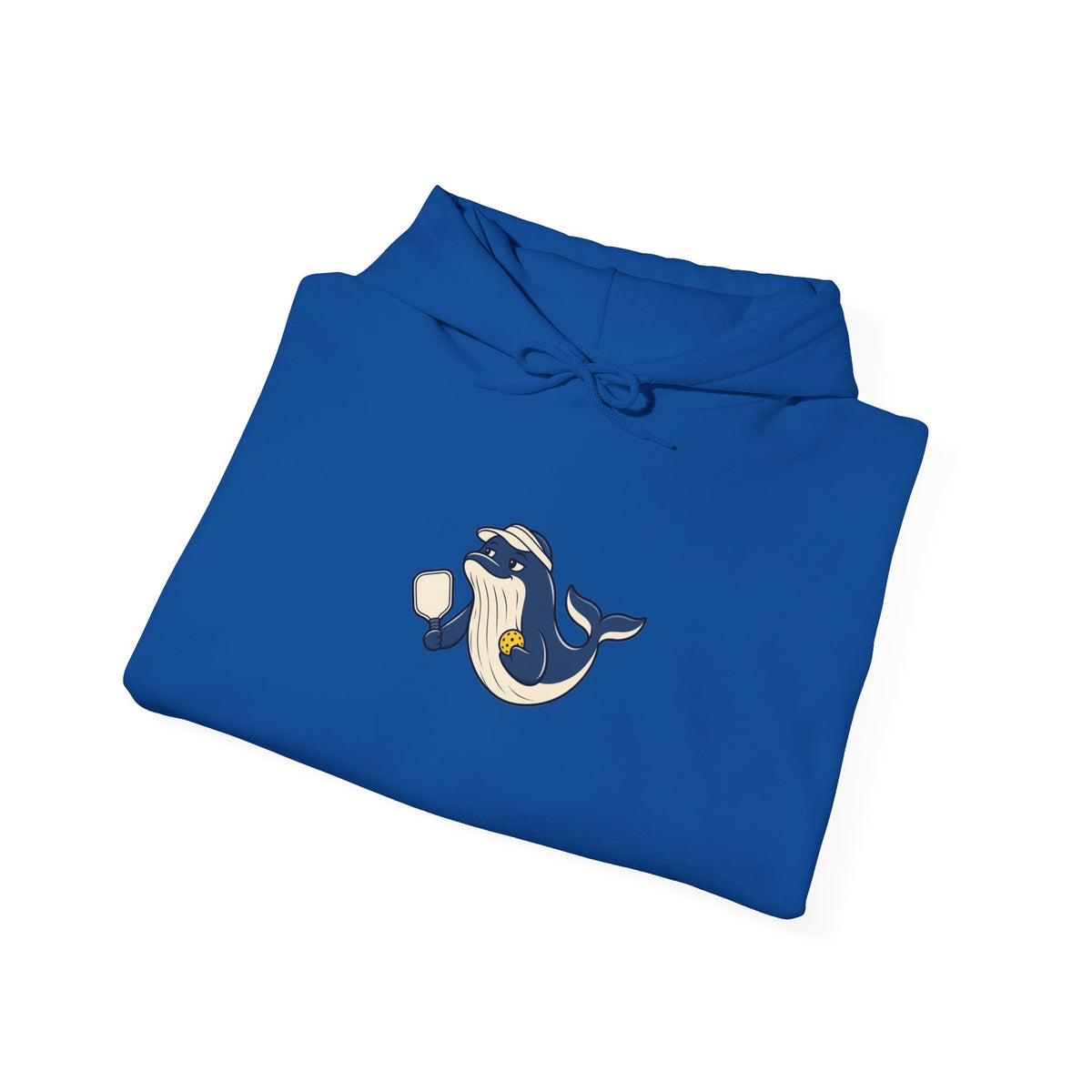 Whale pickleball hoodie, Making Waves at the Net