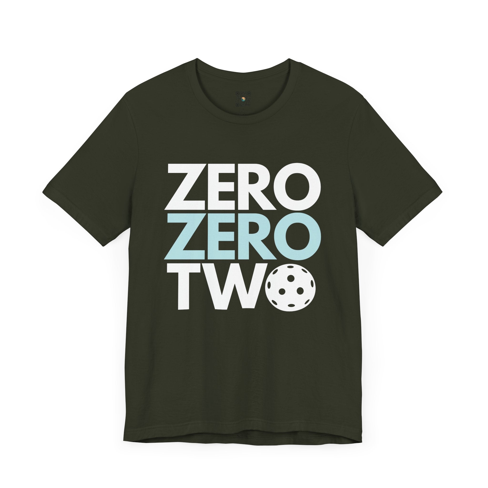 Pickleball T-Shirt - ZERO ZERO TWO with Pickleball Design