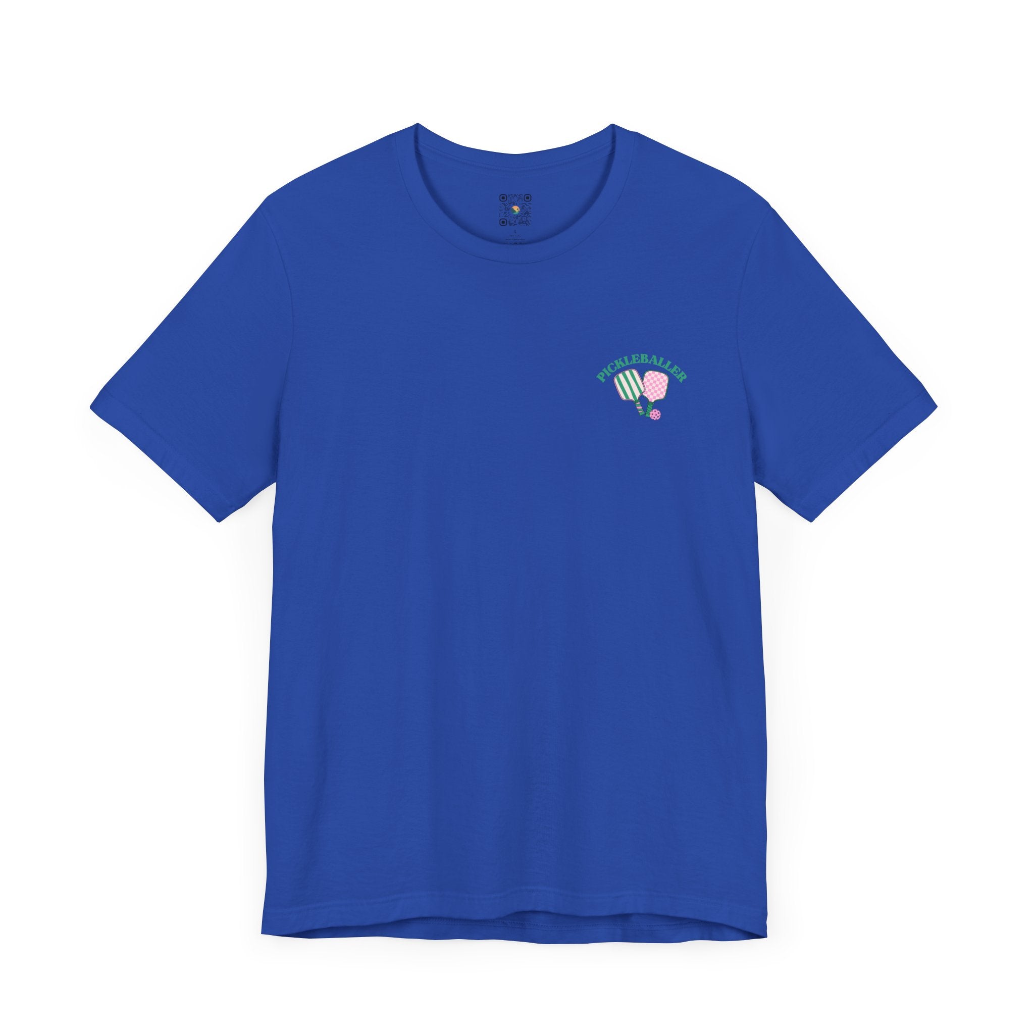 Pickleball T-Shirt - Pickleballer and Paddles