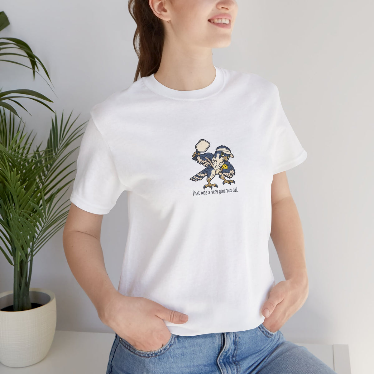 Falcon pickleball t-shirt, That Was a Very Generous Call