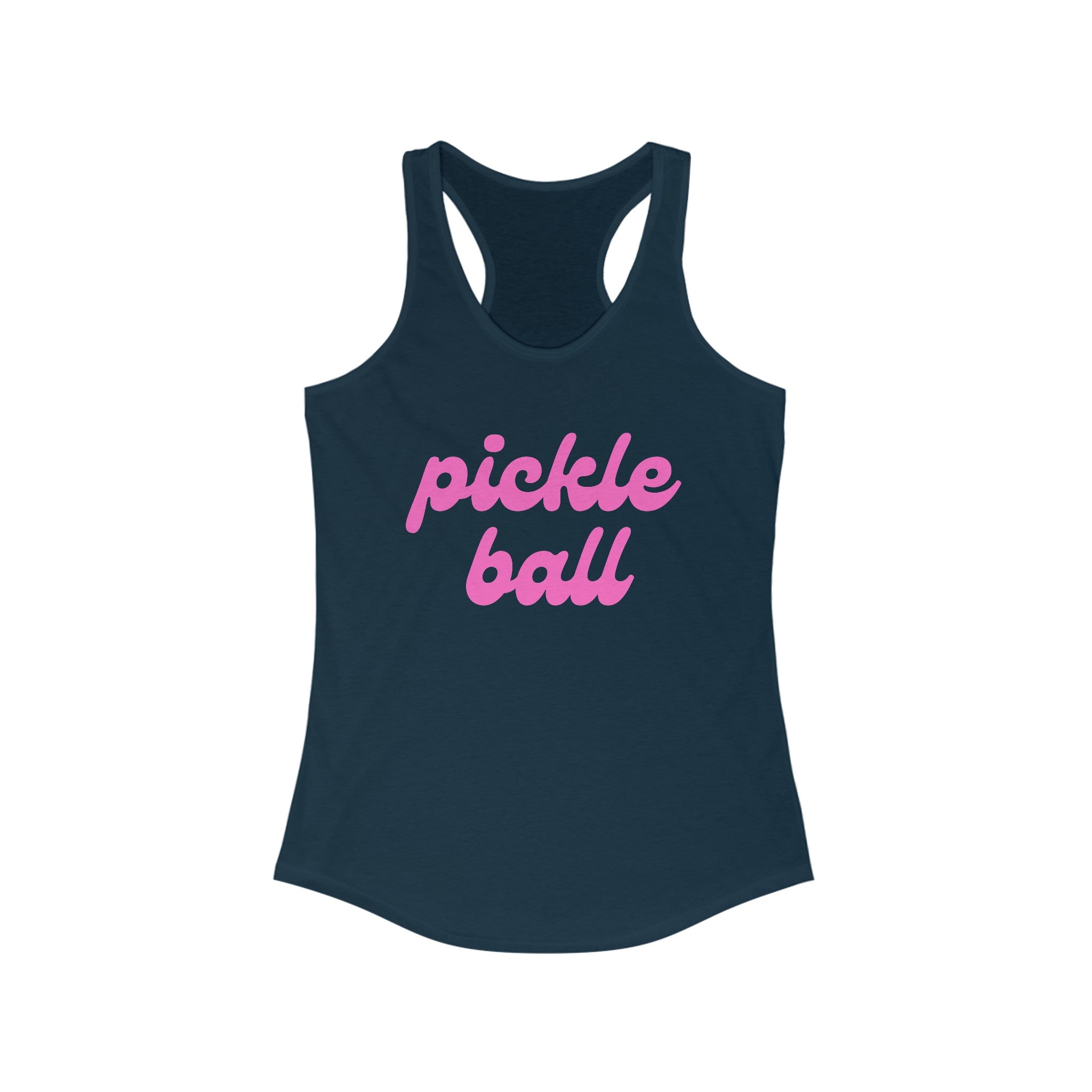 Women's Racerback Slim Fit Pickleball Tank | pickle ball | Pink Wednesdays Collection