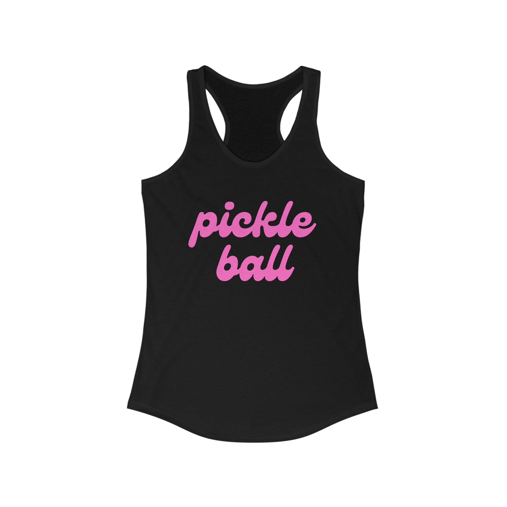 Women's Racerback Slim Fit Pickleball Tank | pickle ball | Pink Wednesdays Collection