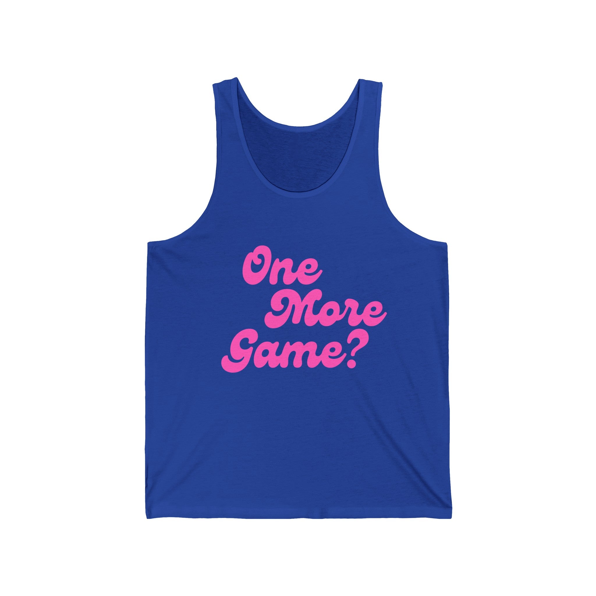 Pickleball Tank | One More Game? | Pink Wednesdays Collection