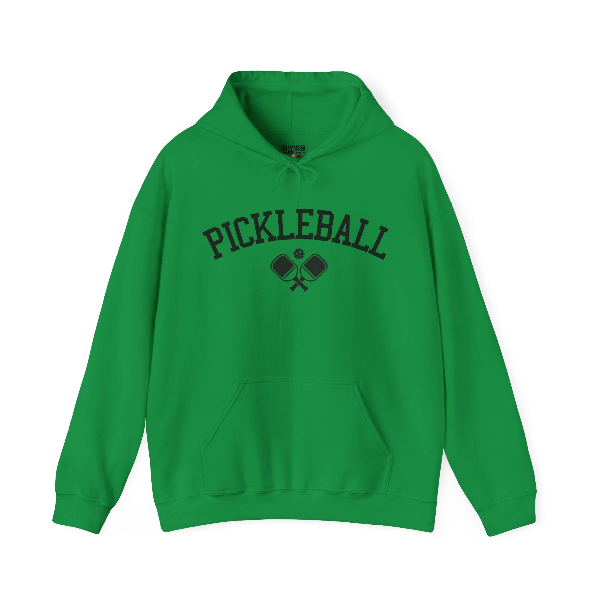 Pickleball Hoodie - Arched Pickleball with Paddles - Pickleball Hoodie for Women & Men