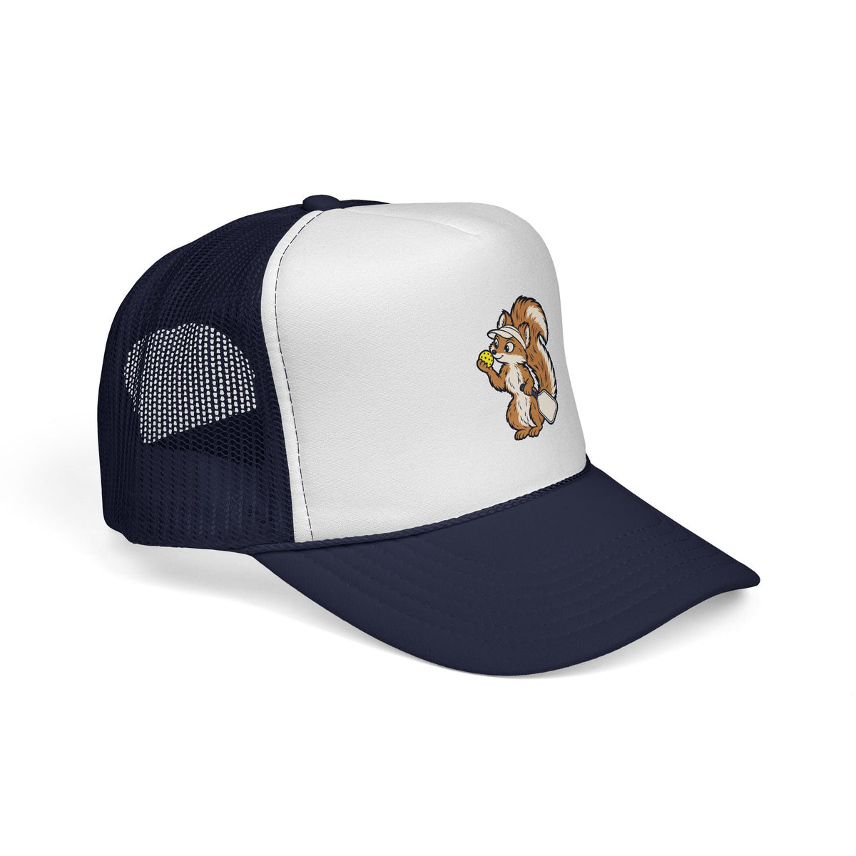 Squirrel pickleball trucker hat, One More Game