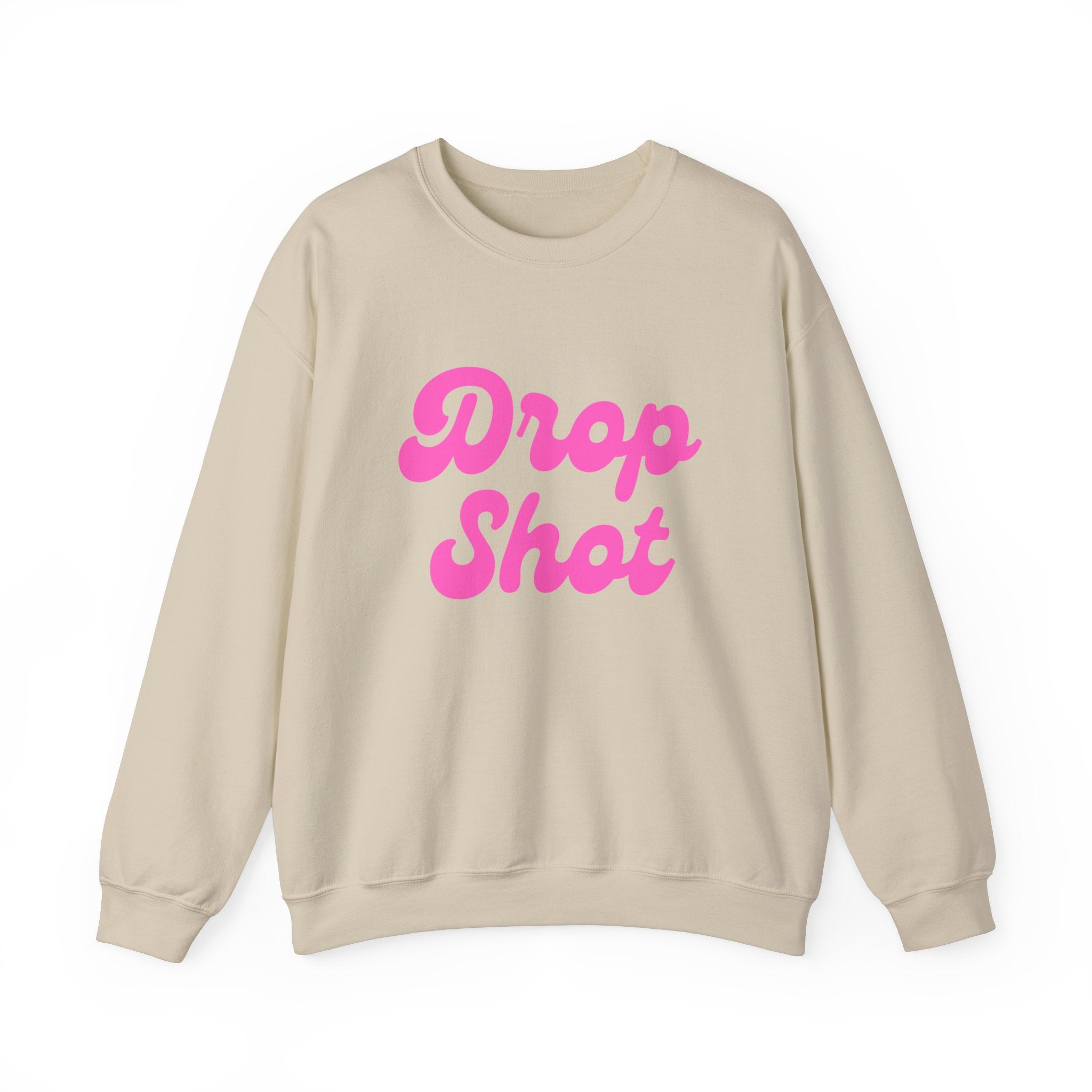 Heavy Blend Crewneck Sweatshirt | Drop Shot | Pink Wednesdays Collection