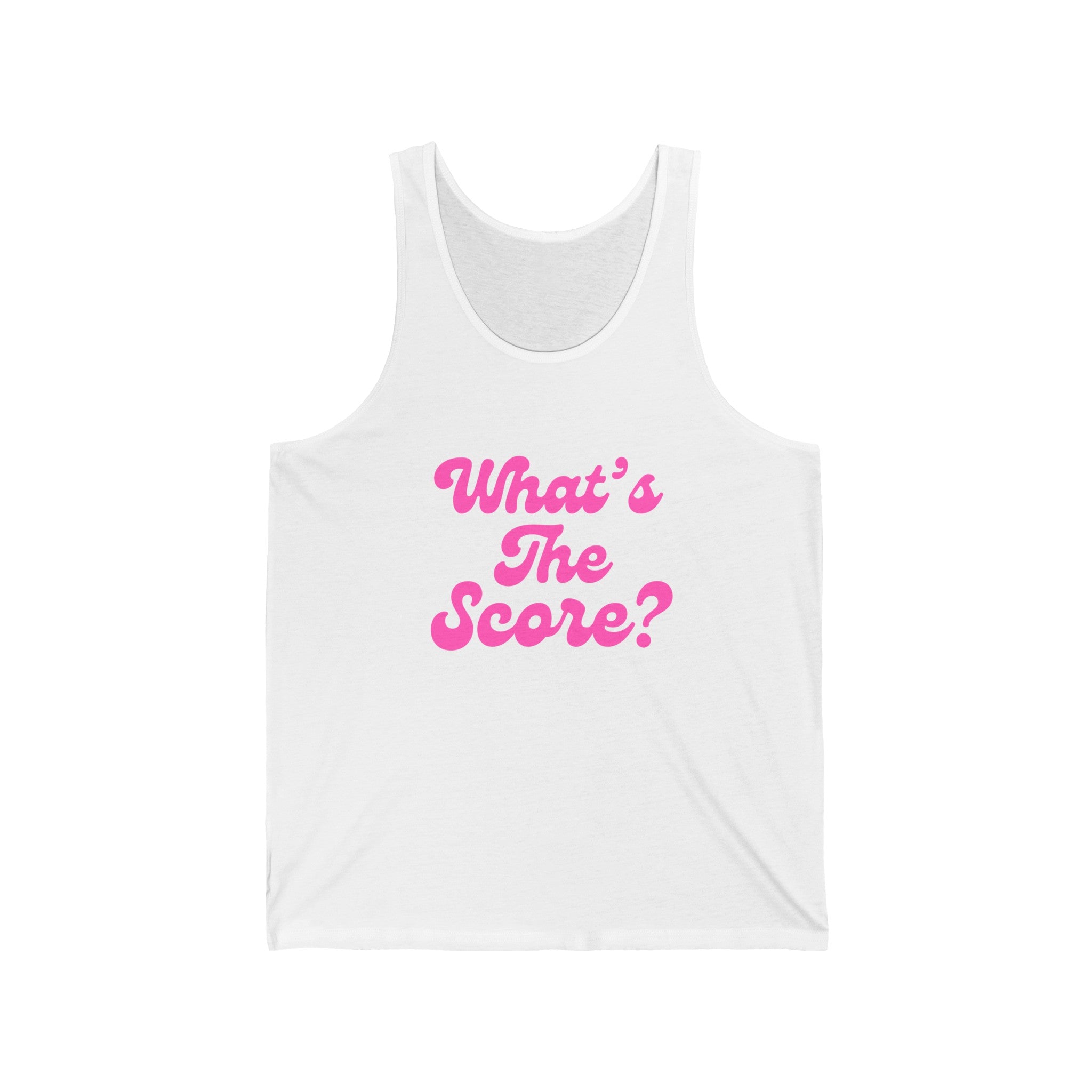 Pickleball Tank | What's the Score? | Pink Wednesdays Collection