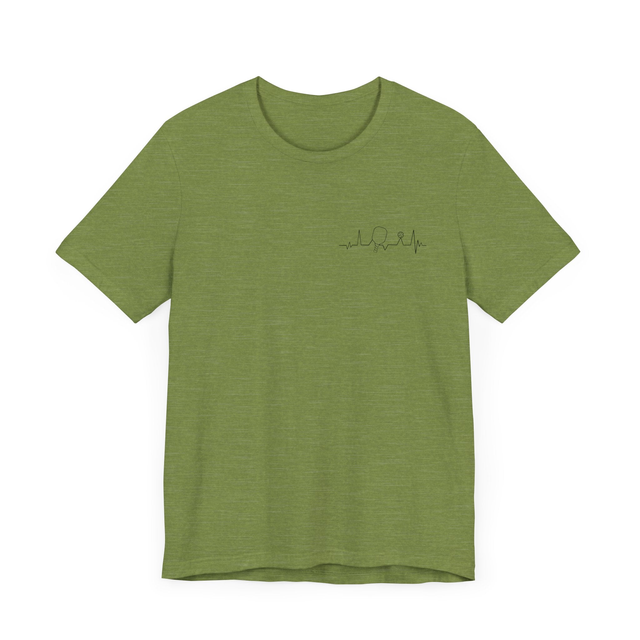 Pickleball T-Shirt - Pickleball Heartbeat