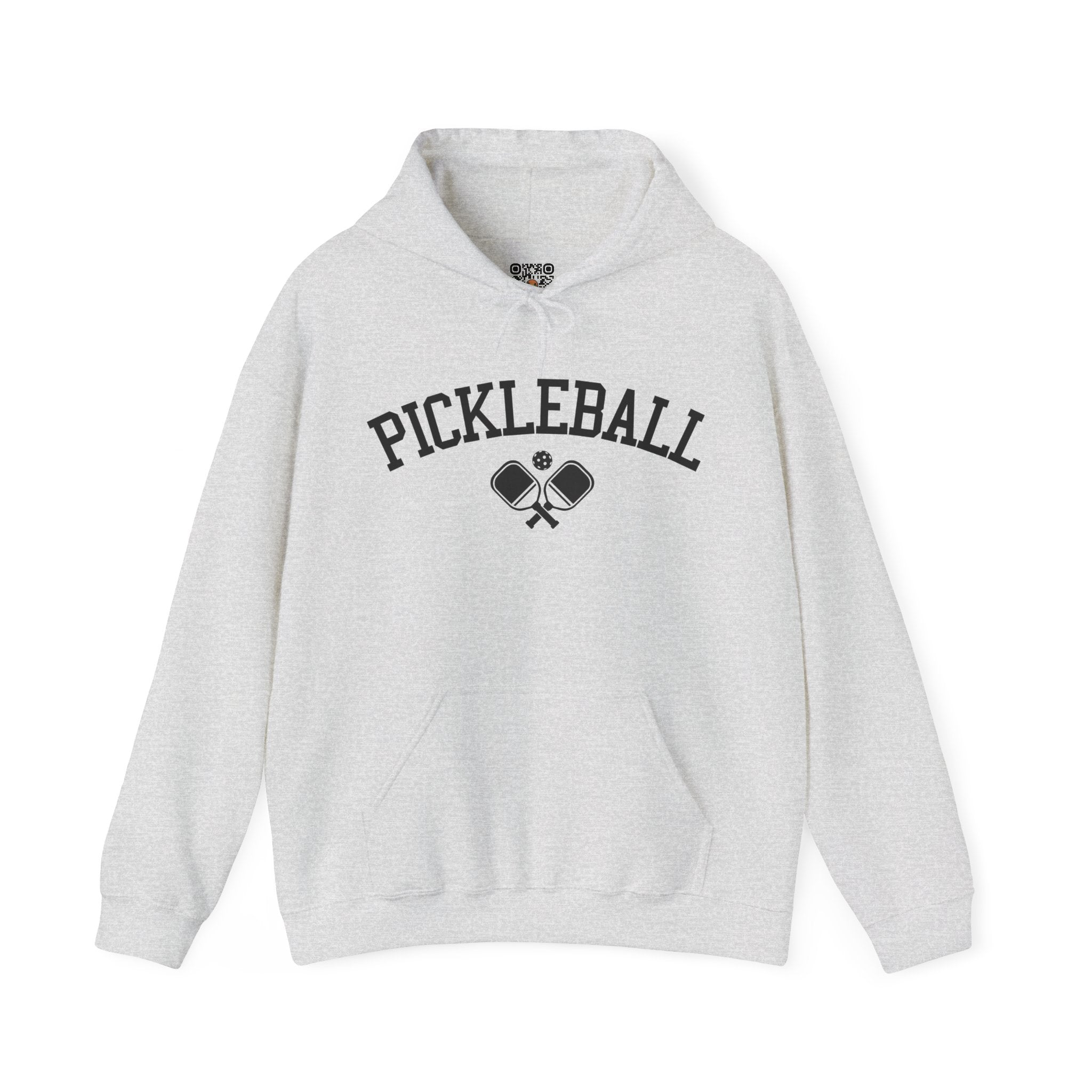 Pickleball Hoodie - Arched Pickleball with Paddles - Pickleball Hoodie for Women & Men