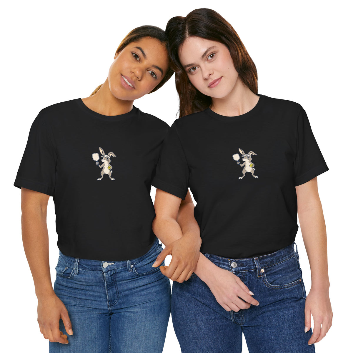 Rabbit pickleball t-shirt, Can We Play Another?