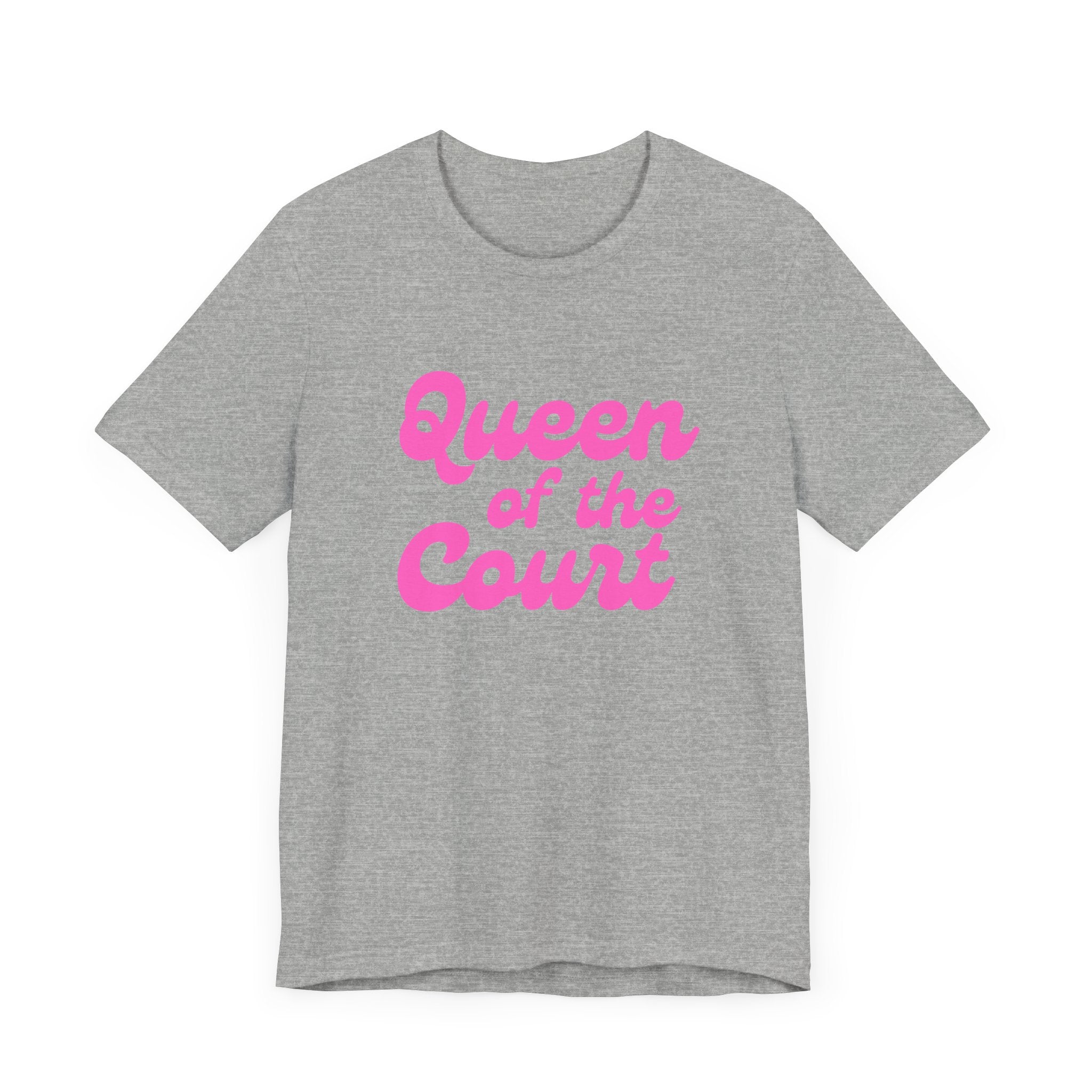 Pickleball T-Shirt | Queen of the Court | Pink Wednesdays Collection